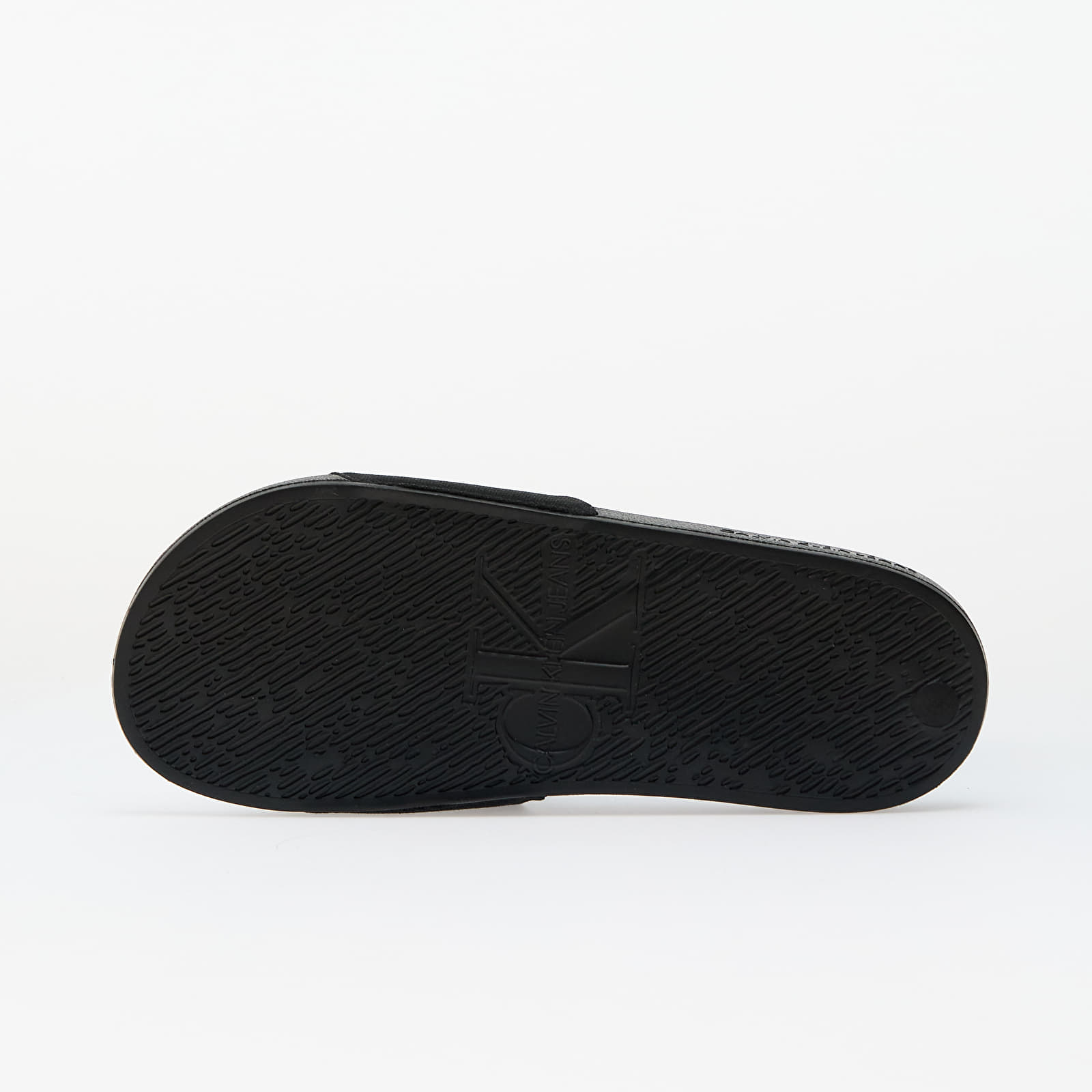 Dámske tenisky a obuv Calvin Klein Jeans Slide Monogram Wn Black