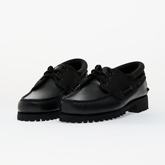 靴 TIMBERLAND AUTHENTIC BOAT SHOE Black Timberland® Authentic Boat Shoe for Men in Black