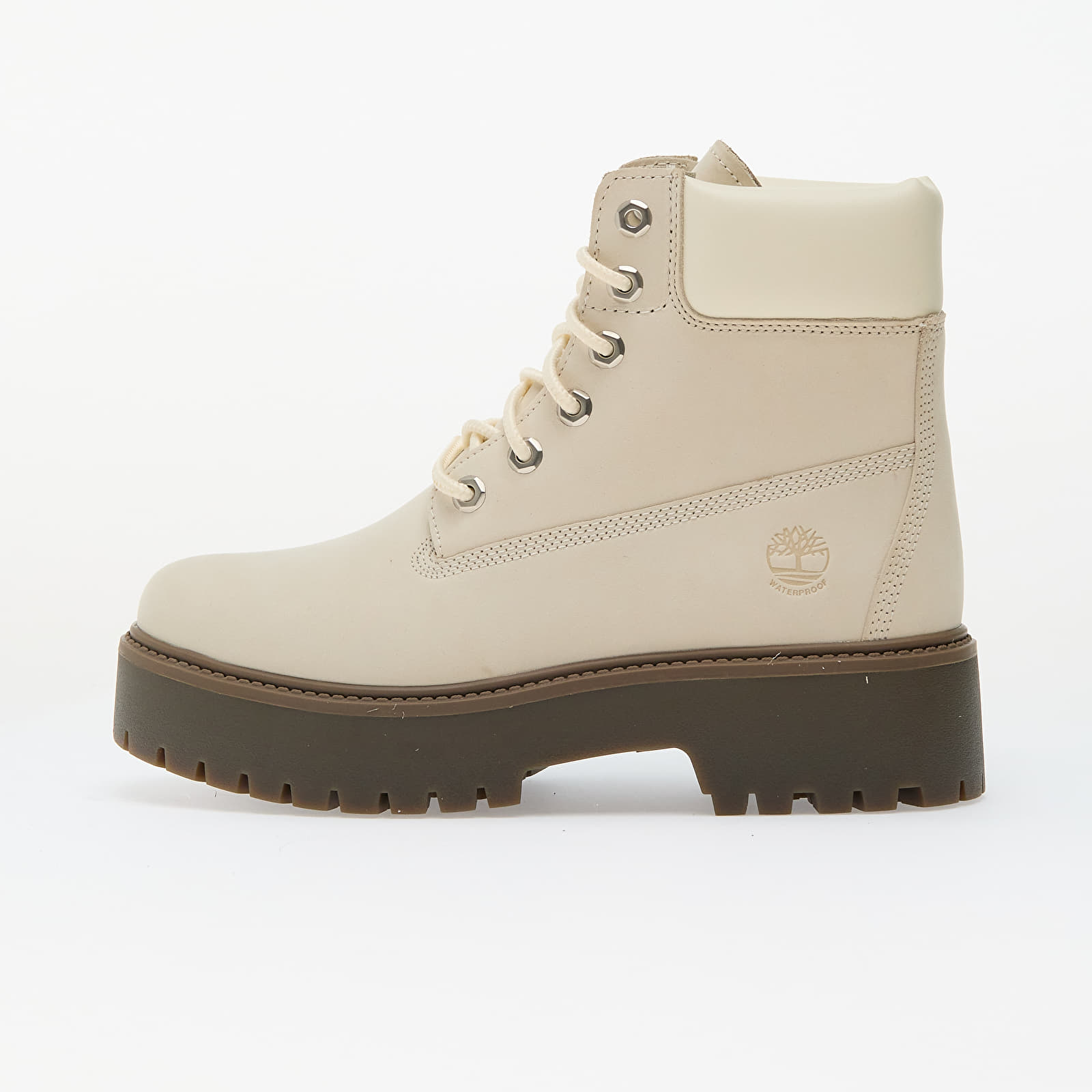 Ženske superge in čevlji Timberland Stone Street 6IN WP boot Natural