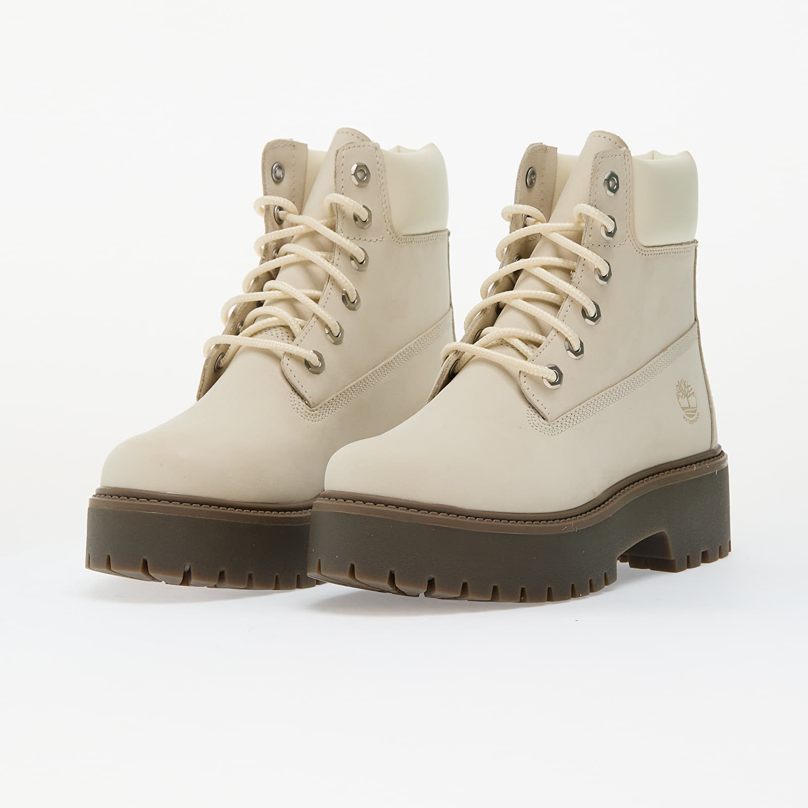 Ženske superge in čevlji Timberland Stone Street 6IN WP boot Natural