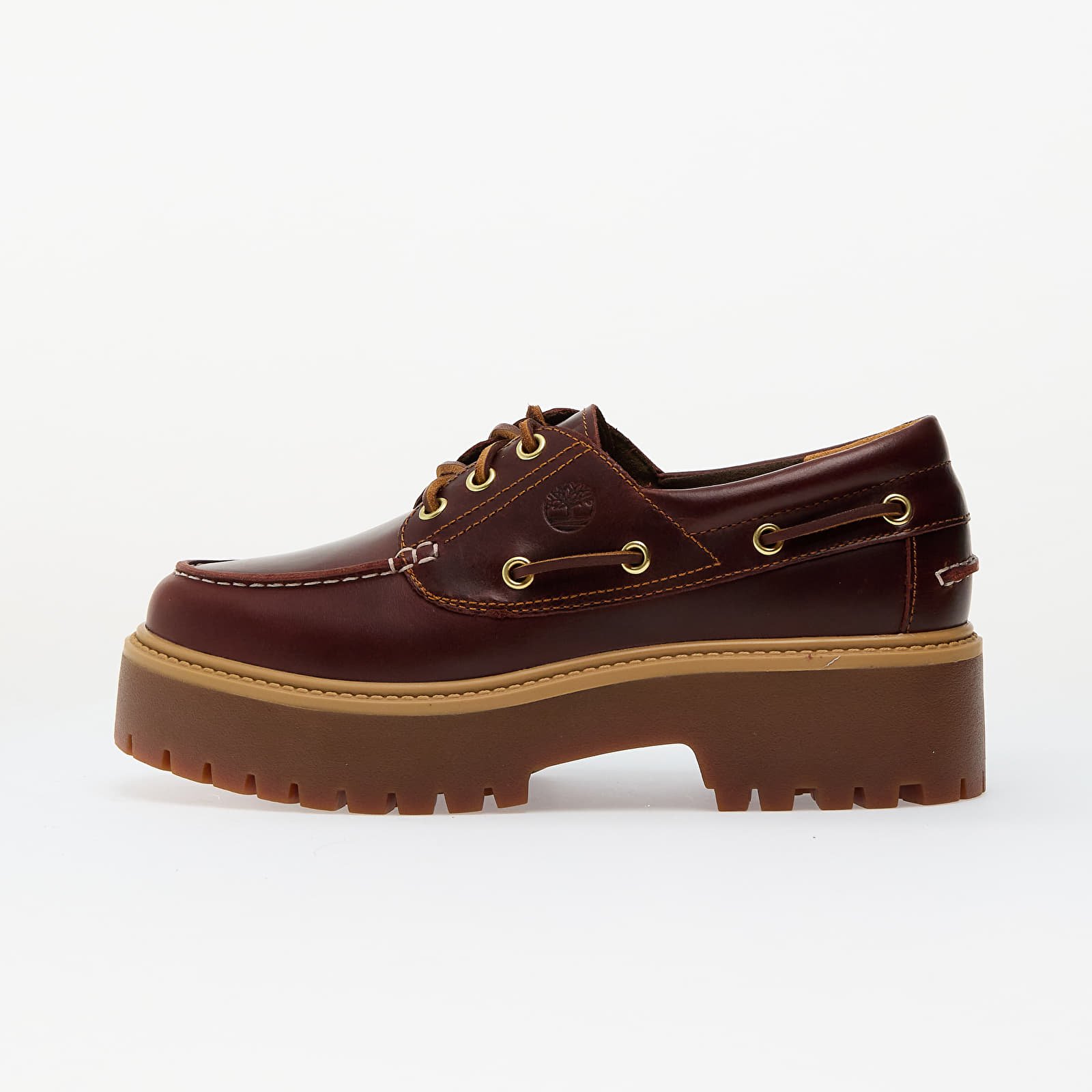 Women's sneakers and shoes Timberland Stone Street Dark Brown