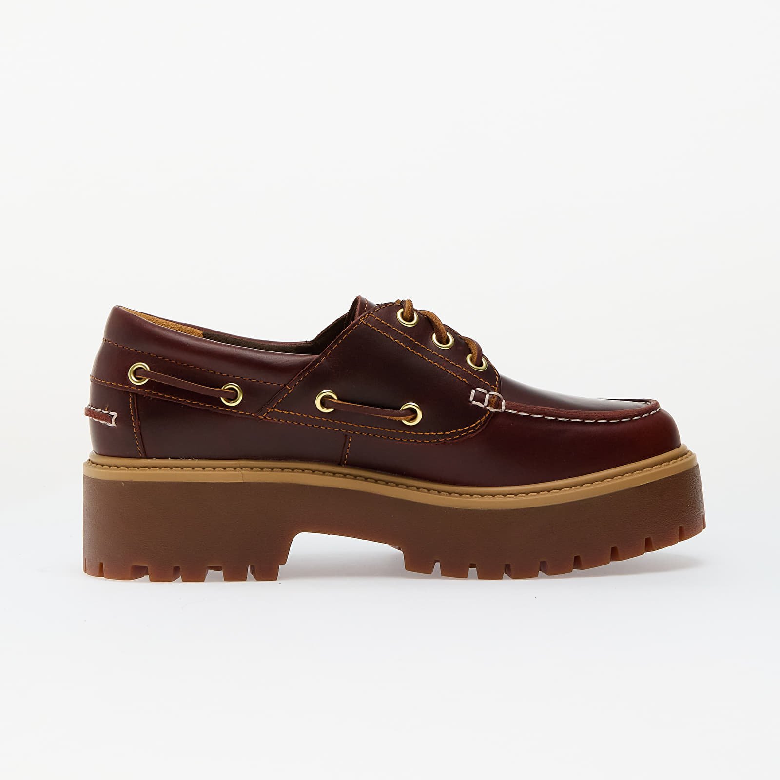 Women's sneakers and shoes Timberland Stone Street Dark Brown