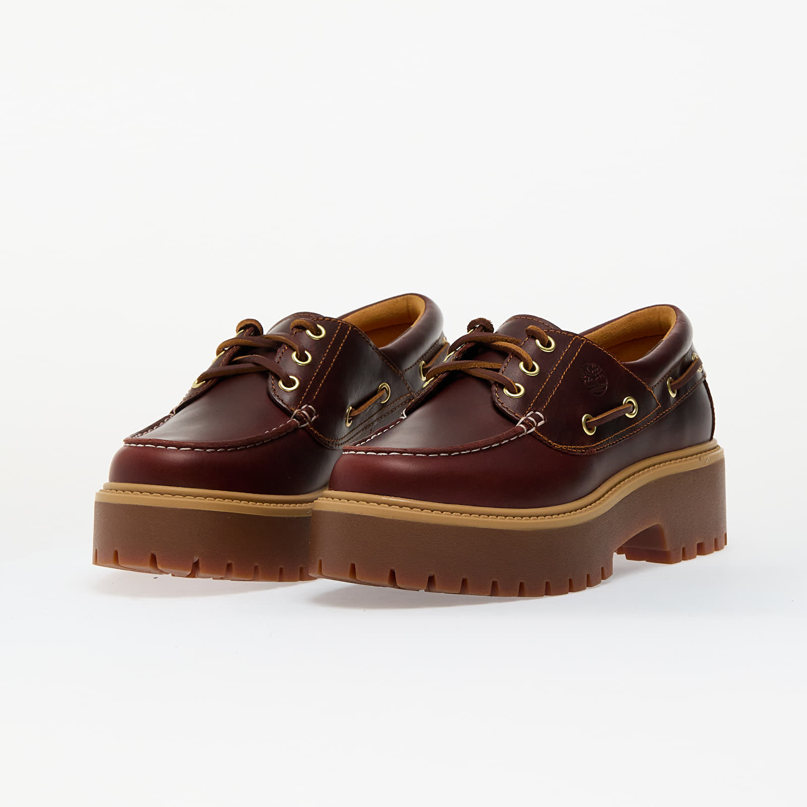 Women's sneakers and shoes Timberland Stone Street Dark Brown