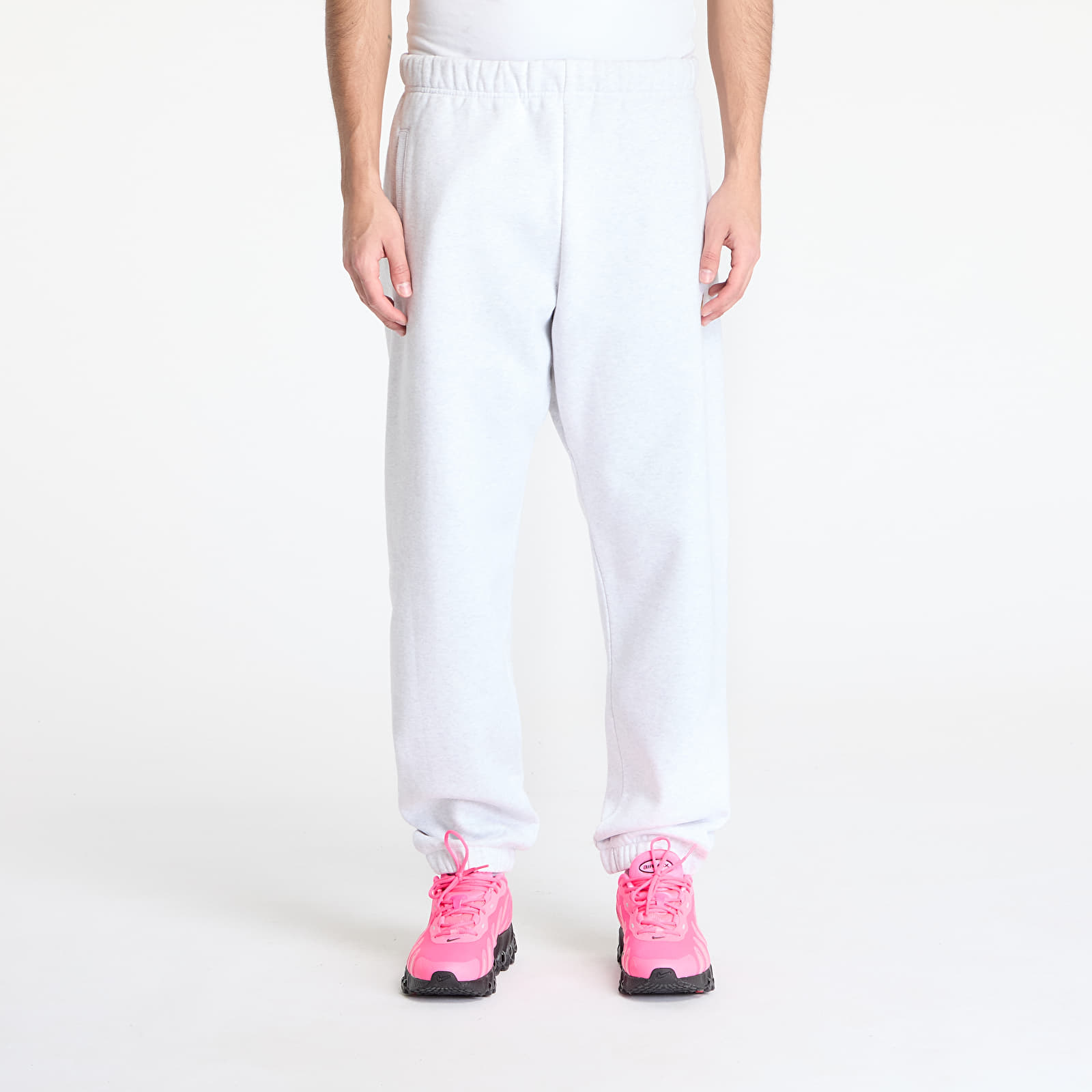 Moške športne hlače Carhartt WIP Chase Sweat Pant Ash Heather/ Gold