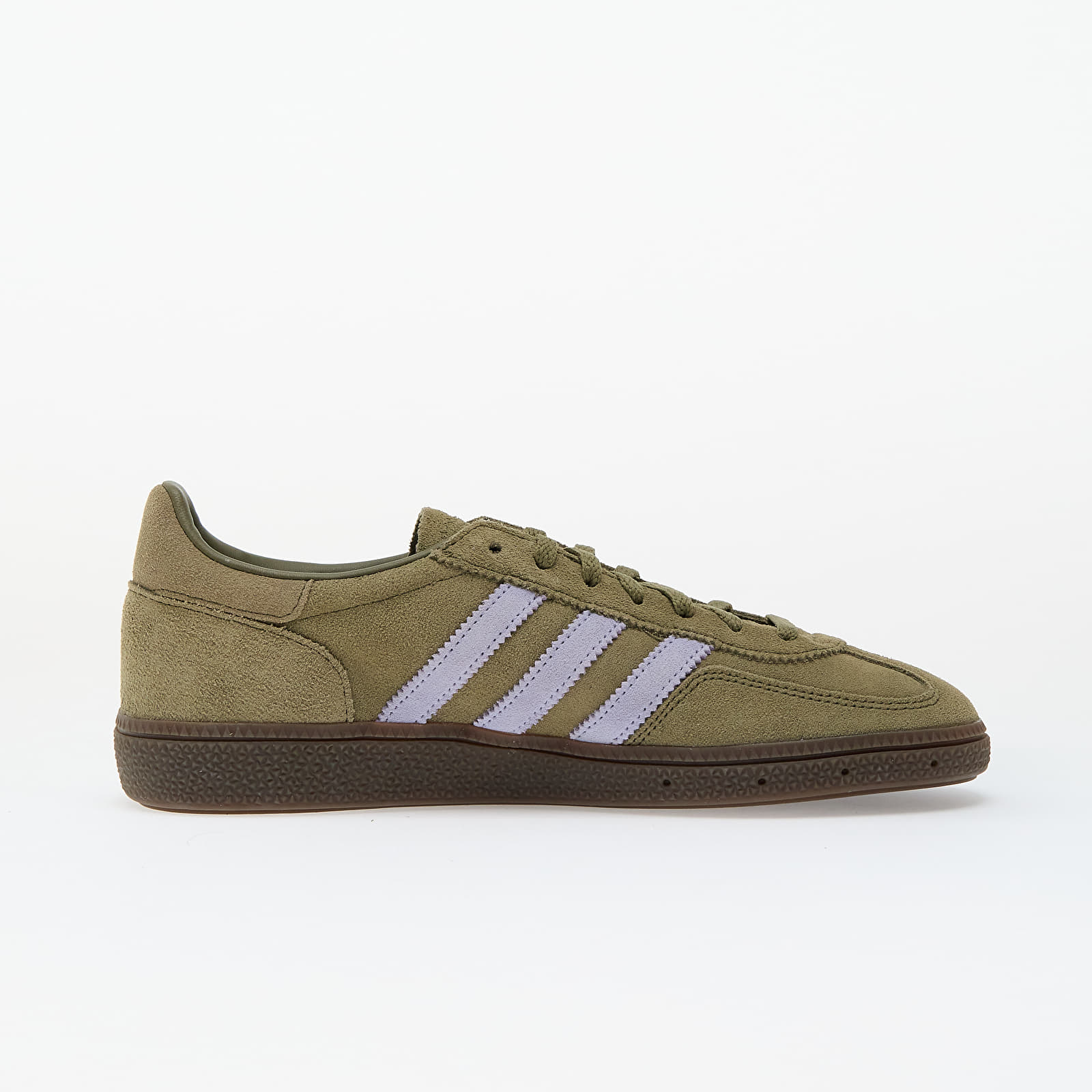 Încălțăminte și sneakerși pentru femei adidas Handball Spezial W Focus Olive/ Violet Tone/ Gum5