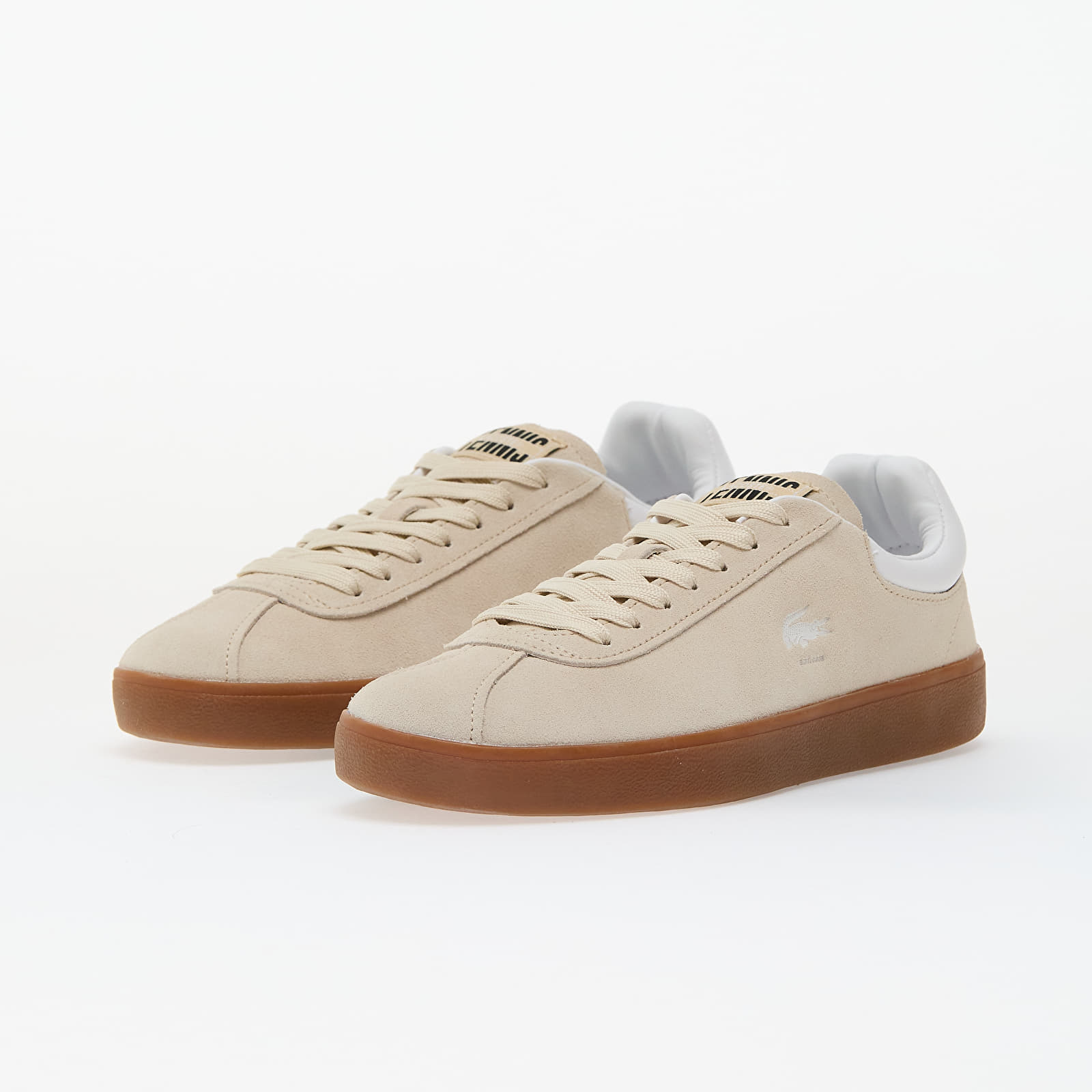Naiste tossud ja kingad LACOSTE Baseshot Off White