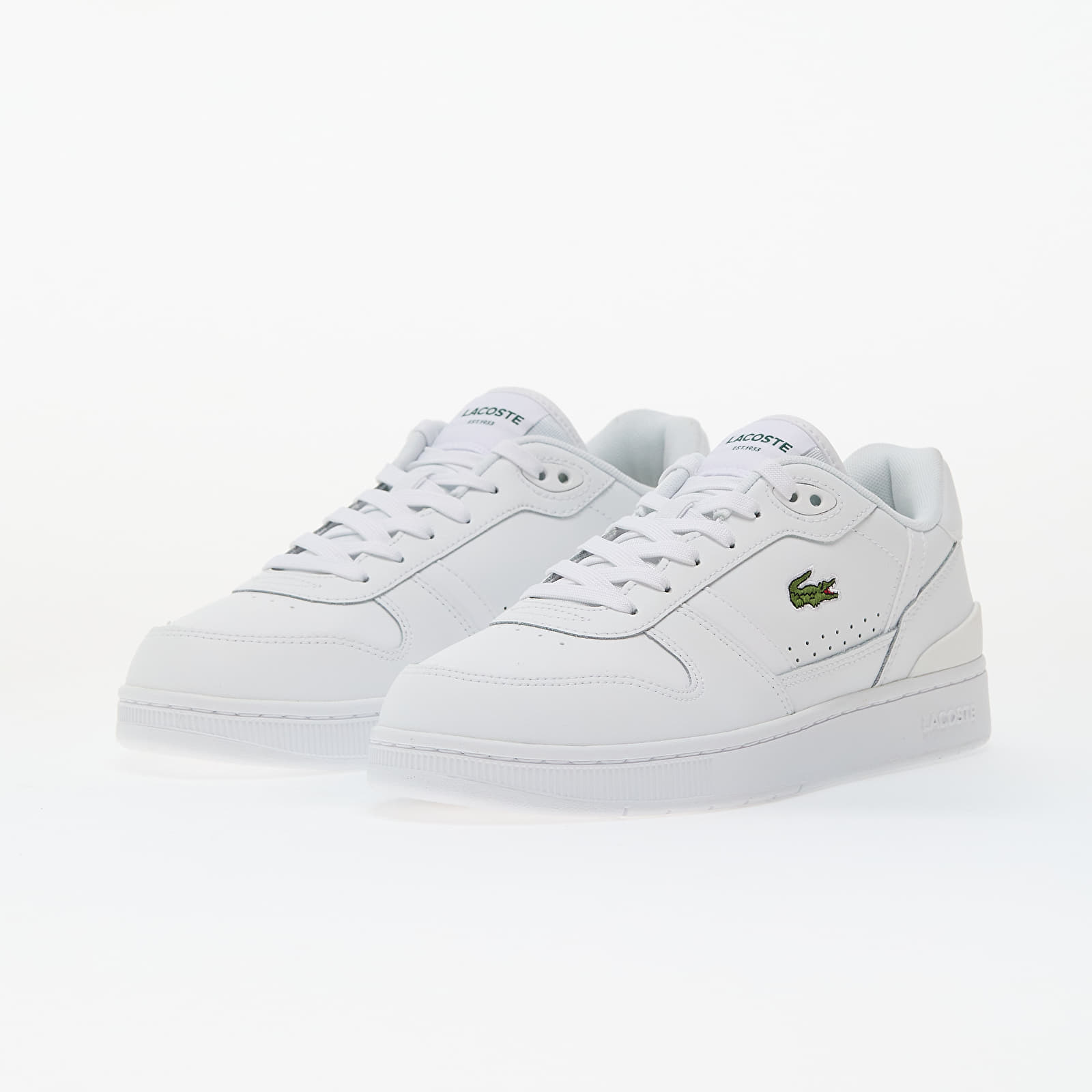 Turnschuhe und Schuhe für Männer LACOSTE T-Clip Set White