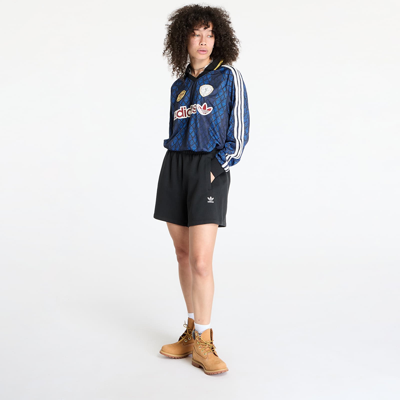 Pantalones cortos de mujer adidas Essentials French Terry Shorts Black