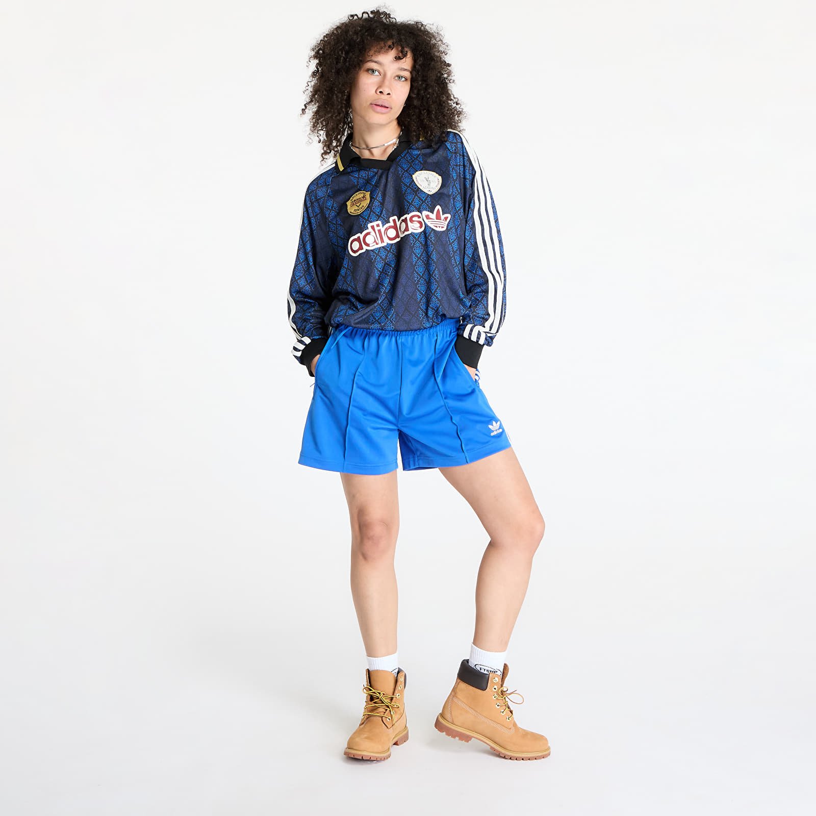 Naiste lühikesed püksid adidas Firebird Short Blue