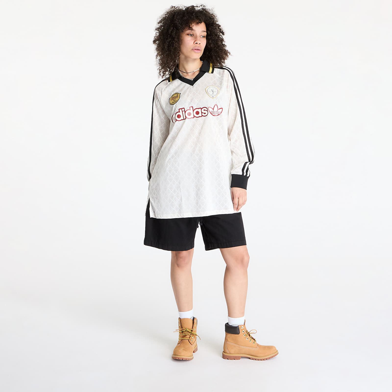 Trikood adidas Retro Sports Cricket-Inspired Longsleeve Jersey White/ Off White