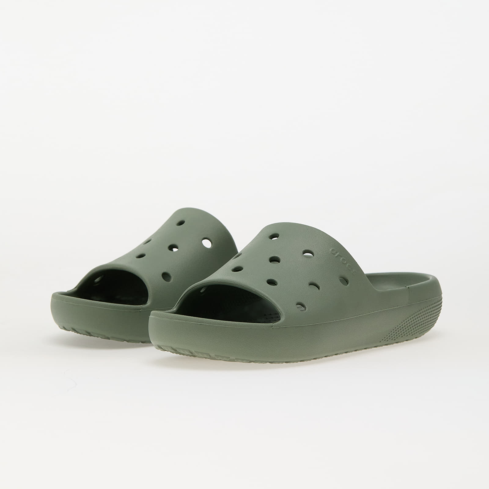 Men's sneakers and shoes Crocs Classic Slide v2 Moss