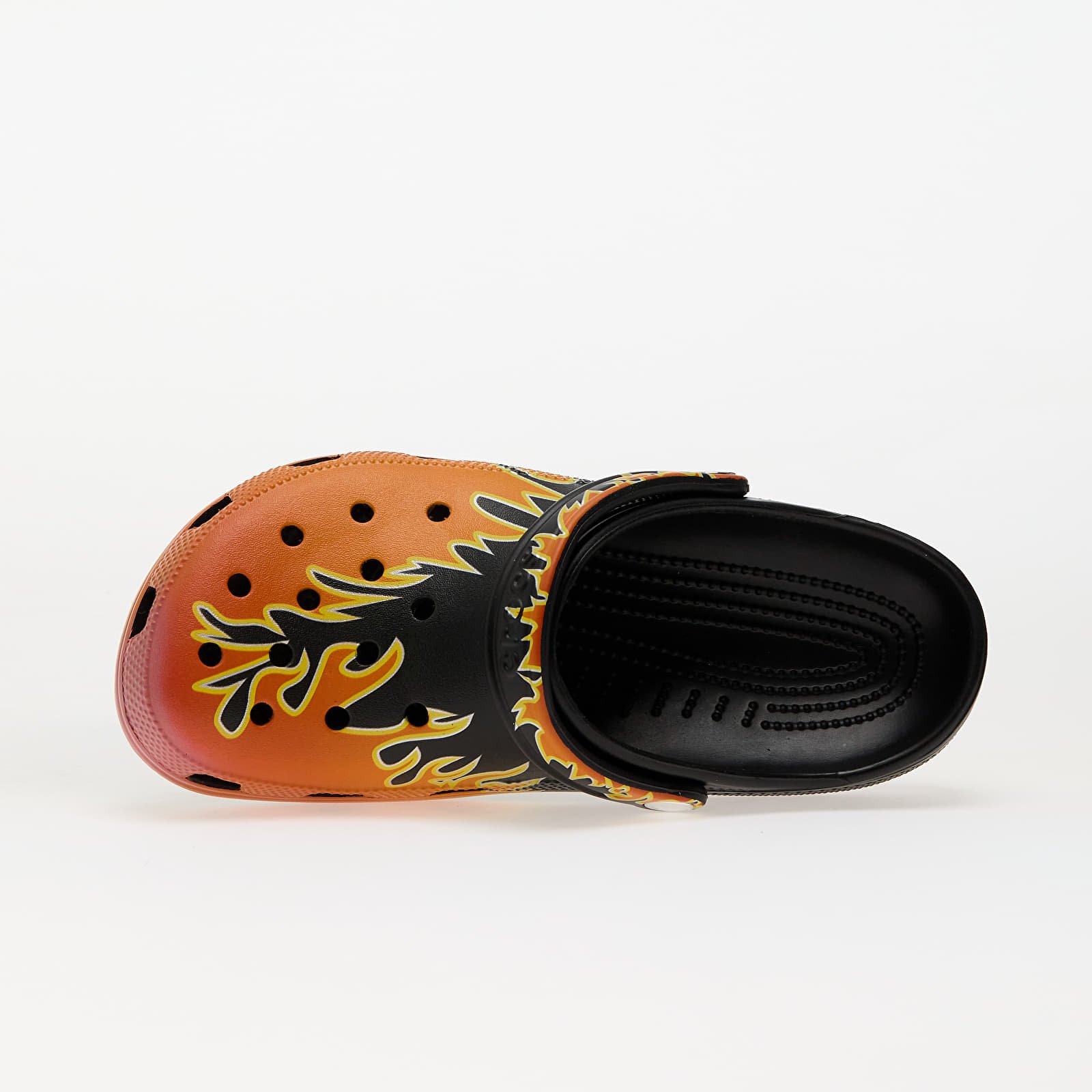 Férfi tornacipők és cipők Crocs Classic Flames Clog Black/ Multi
