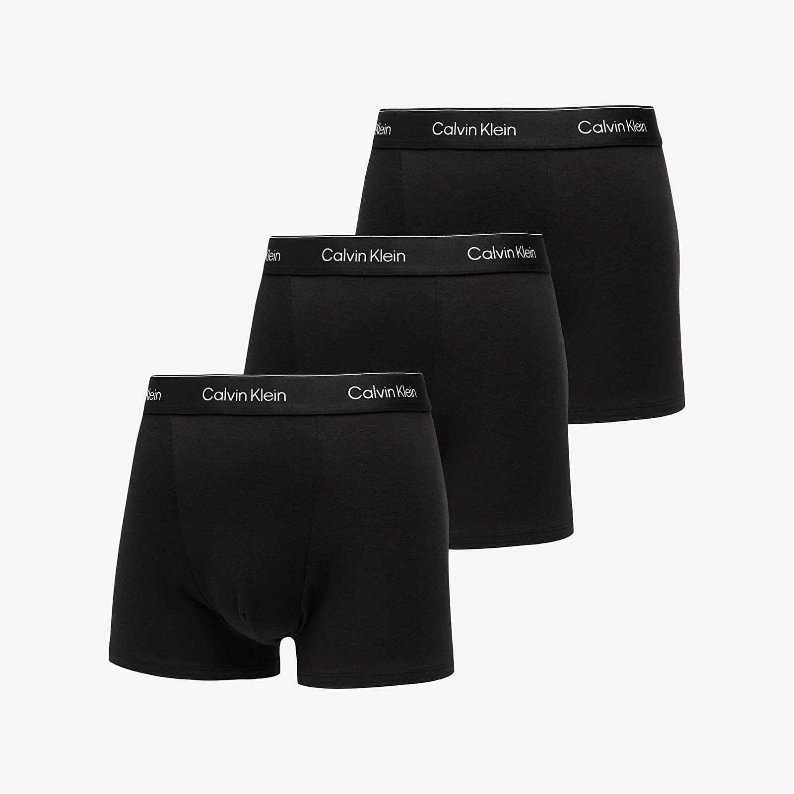 Boxer shorts Calvin Klein Relaxed Fit Cotton Stretch Trunk 3-Pack Black