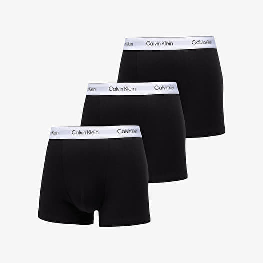 Calvin Klein Relaxed Fit Trunk 3-Pack Black