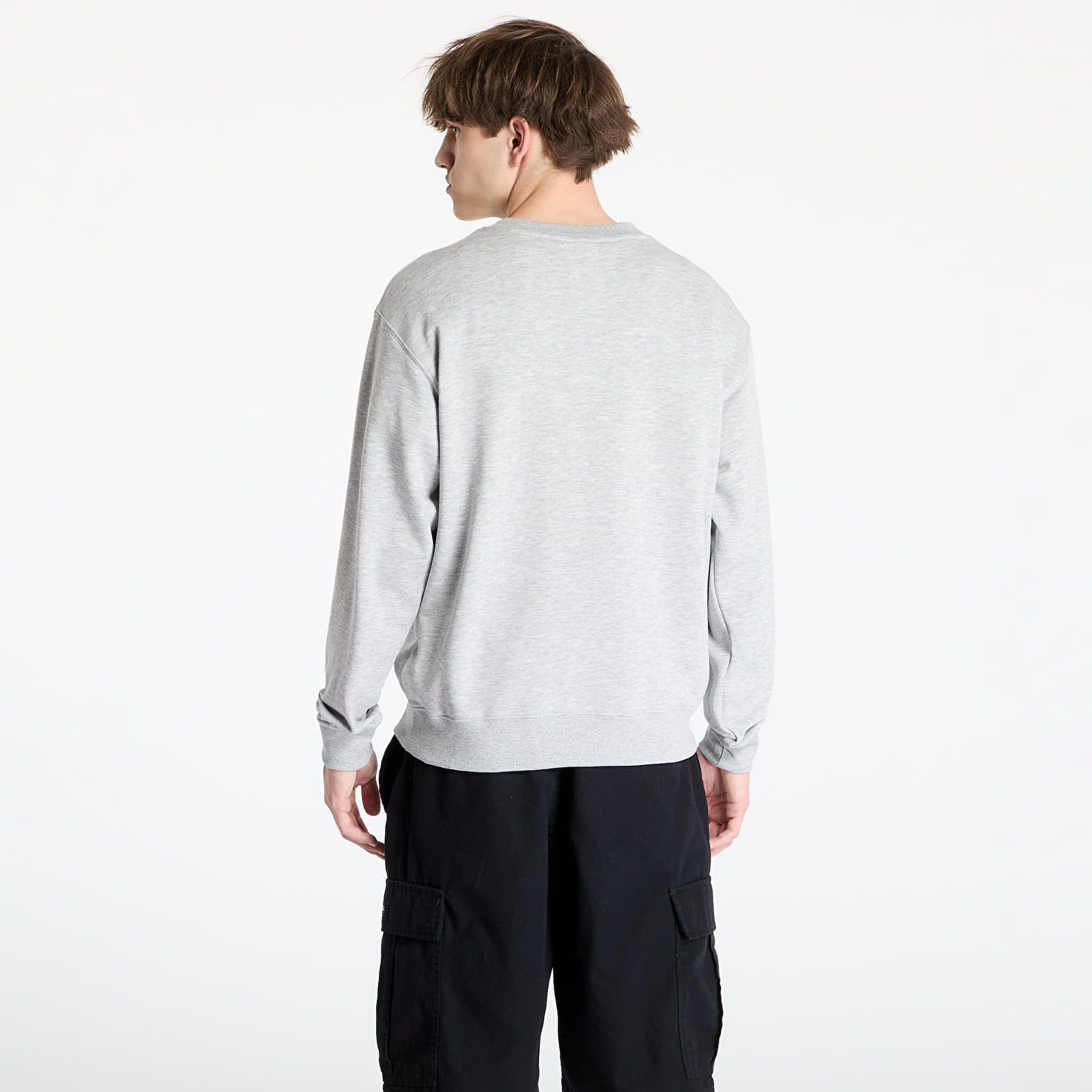 Sweatshirts New Balance Stacked Logo French Hoodie Grey