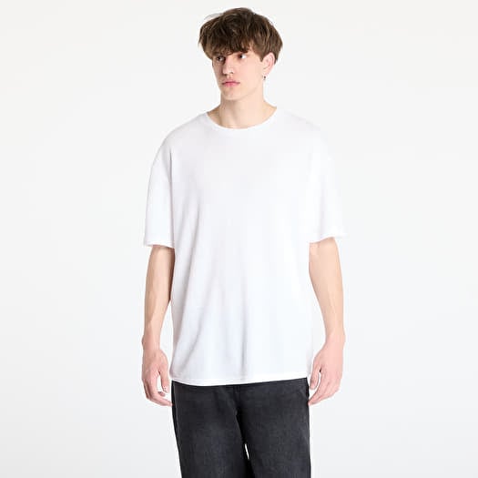 T-shirt Urban Classics Waffle Tee White