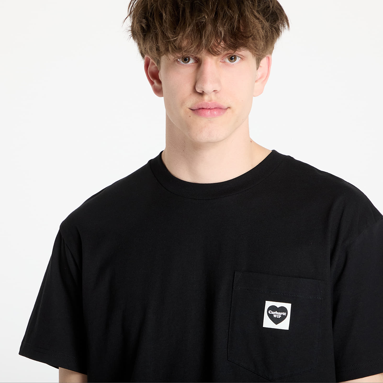 T-särgid Carhartt WIP S/S Pocket Heart T-Shirt Black