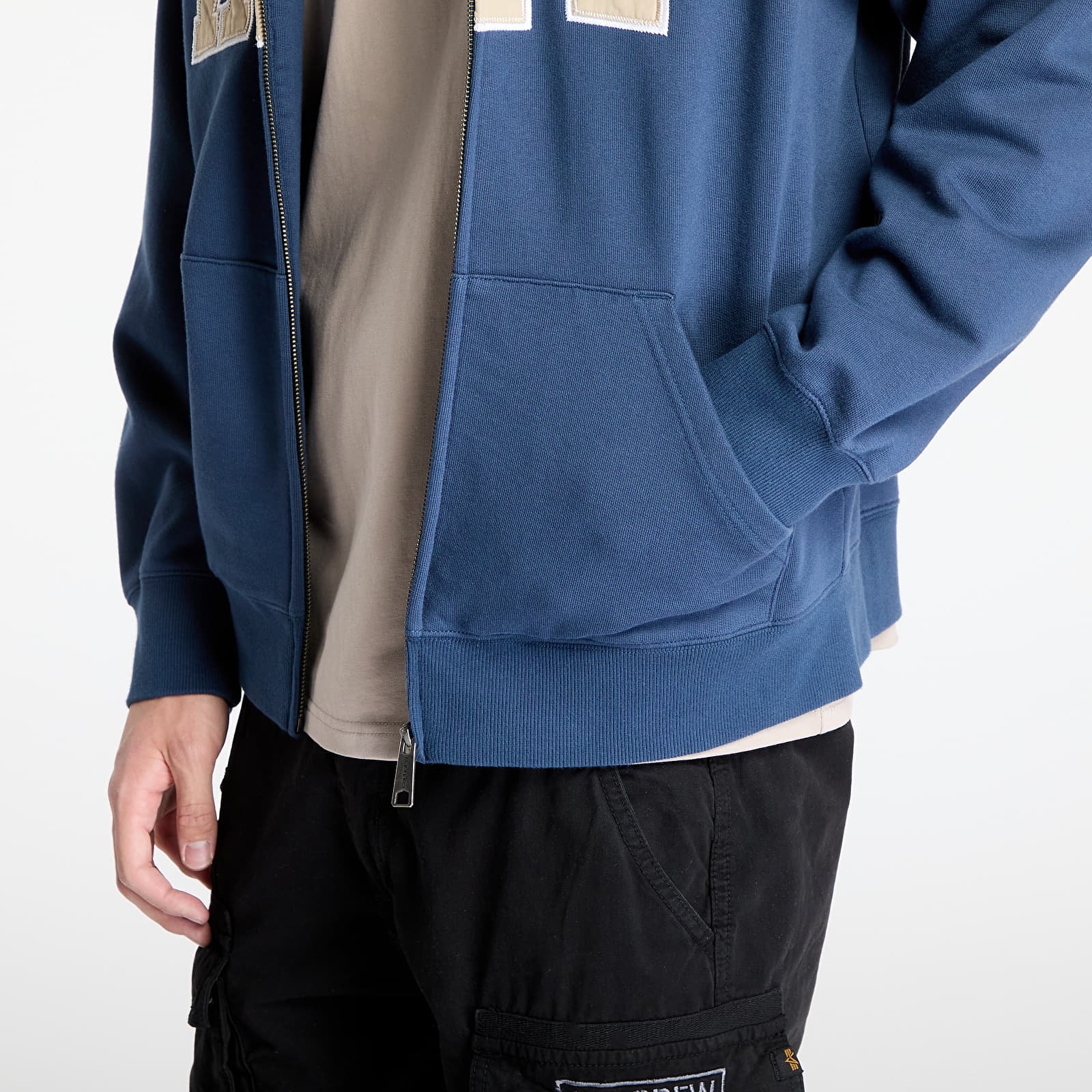 Kapuutsikud ja kampsunid Carhartt WIP Hooded WIP Sweat Jacket Dusky Blue