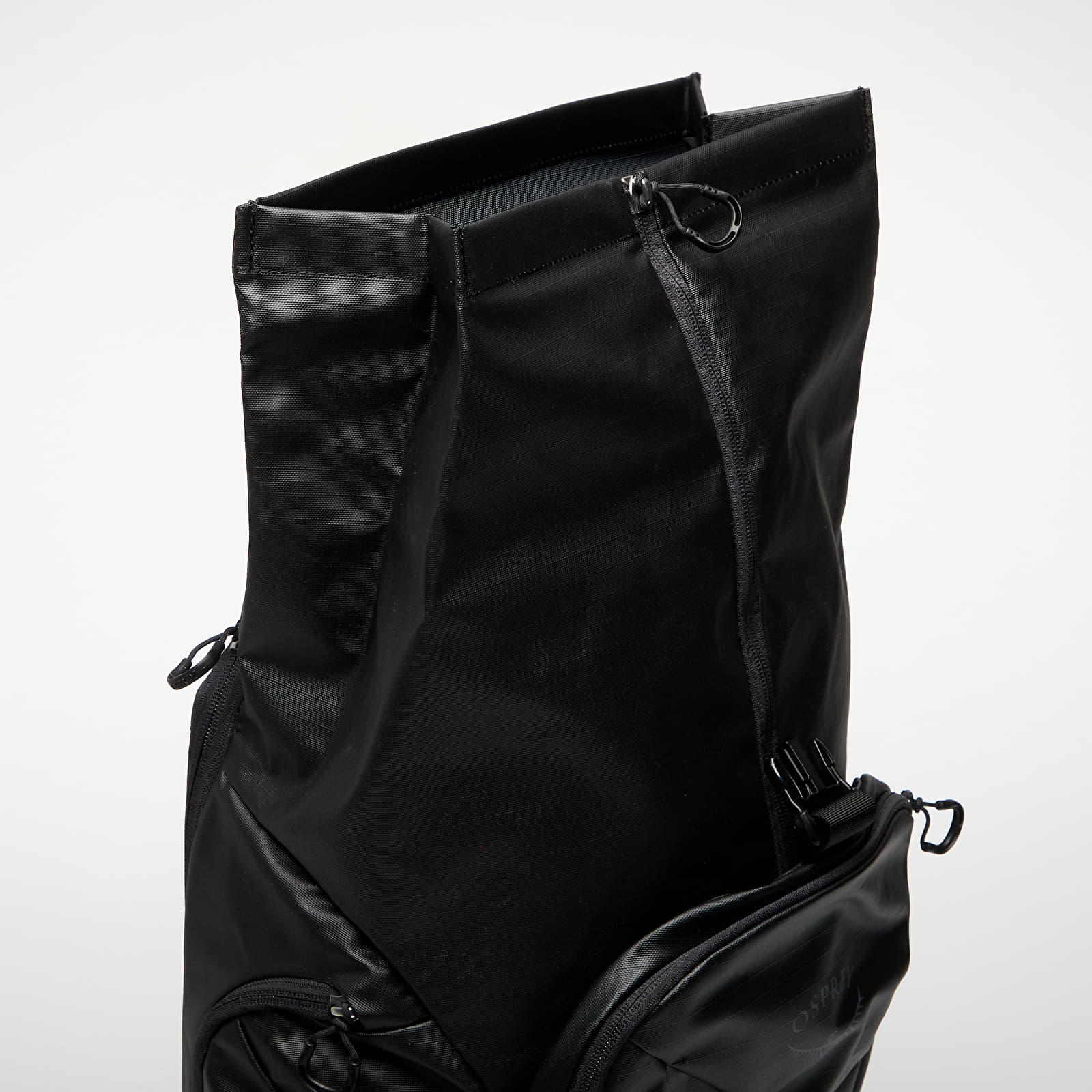 Meeste seljakotid Osprey Transporter Roll Top Backpack Raven Black/ Black