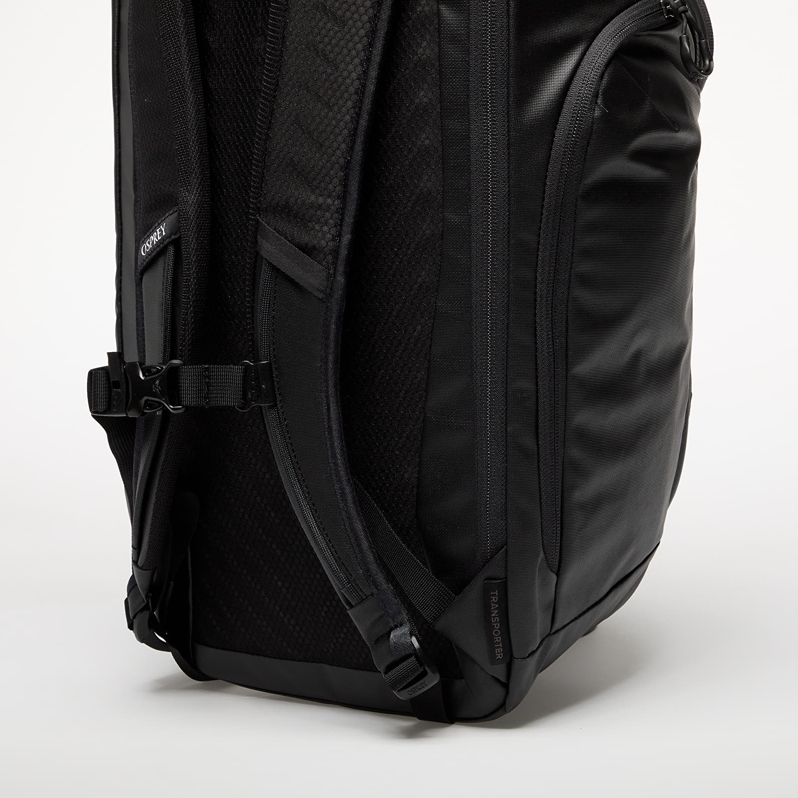 Meeste seljakotid Osprey Transporter Roll Top Backpack Raven Black/ Black