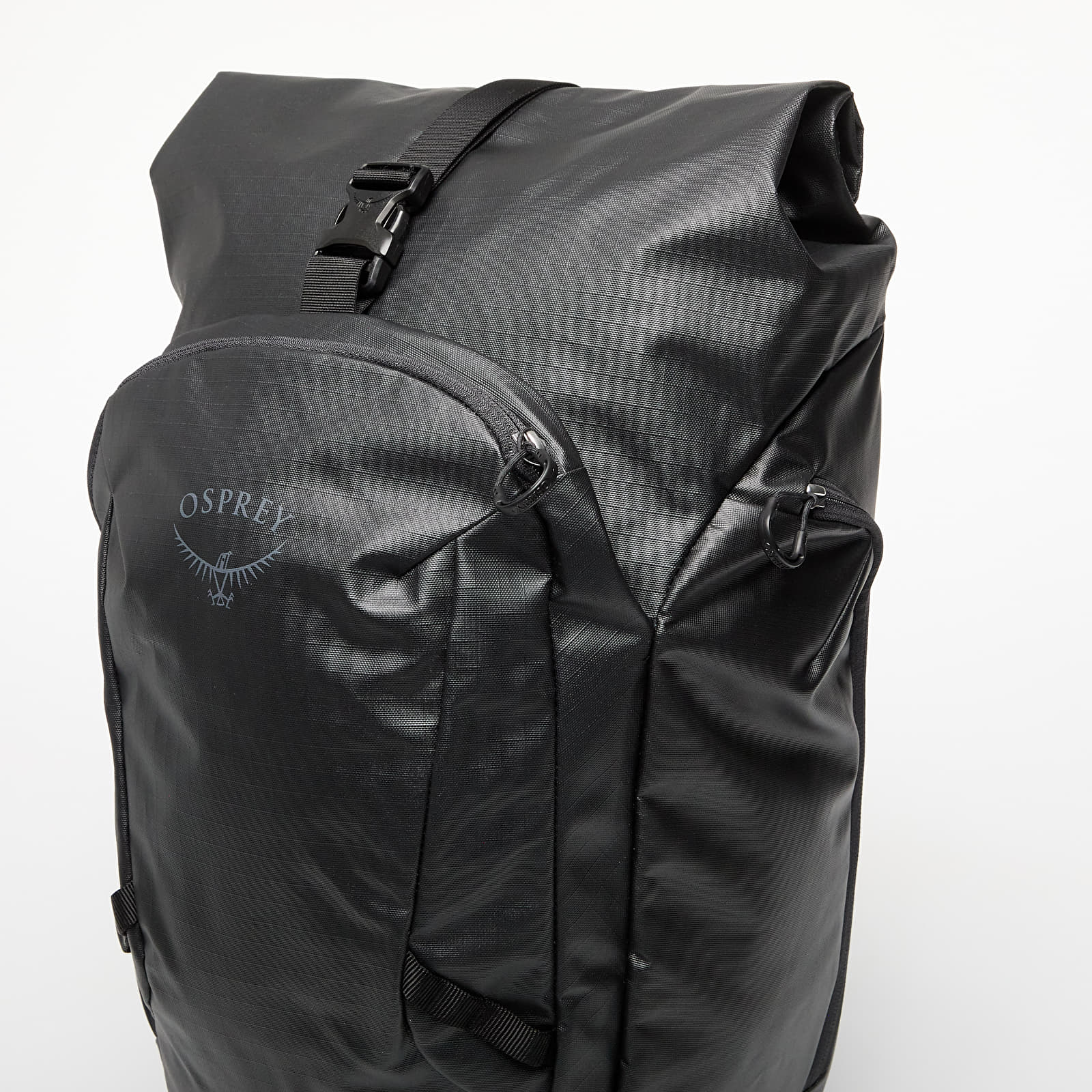 Meeste seljakotid Osprey Transporter Roll Top Backpack Raven Black/ Black