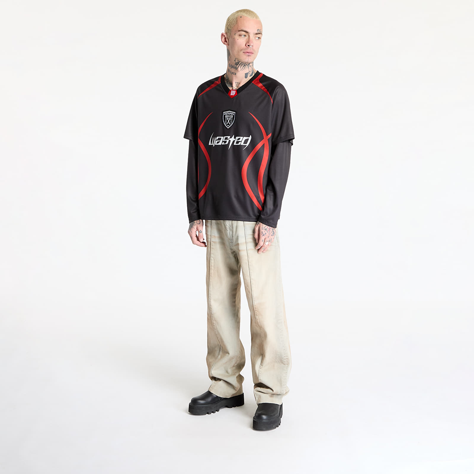 Dresi LS Wasted Paris M Blade Football Jersey Age Black