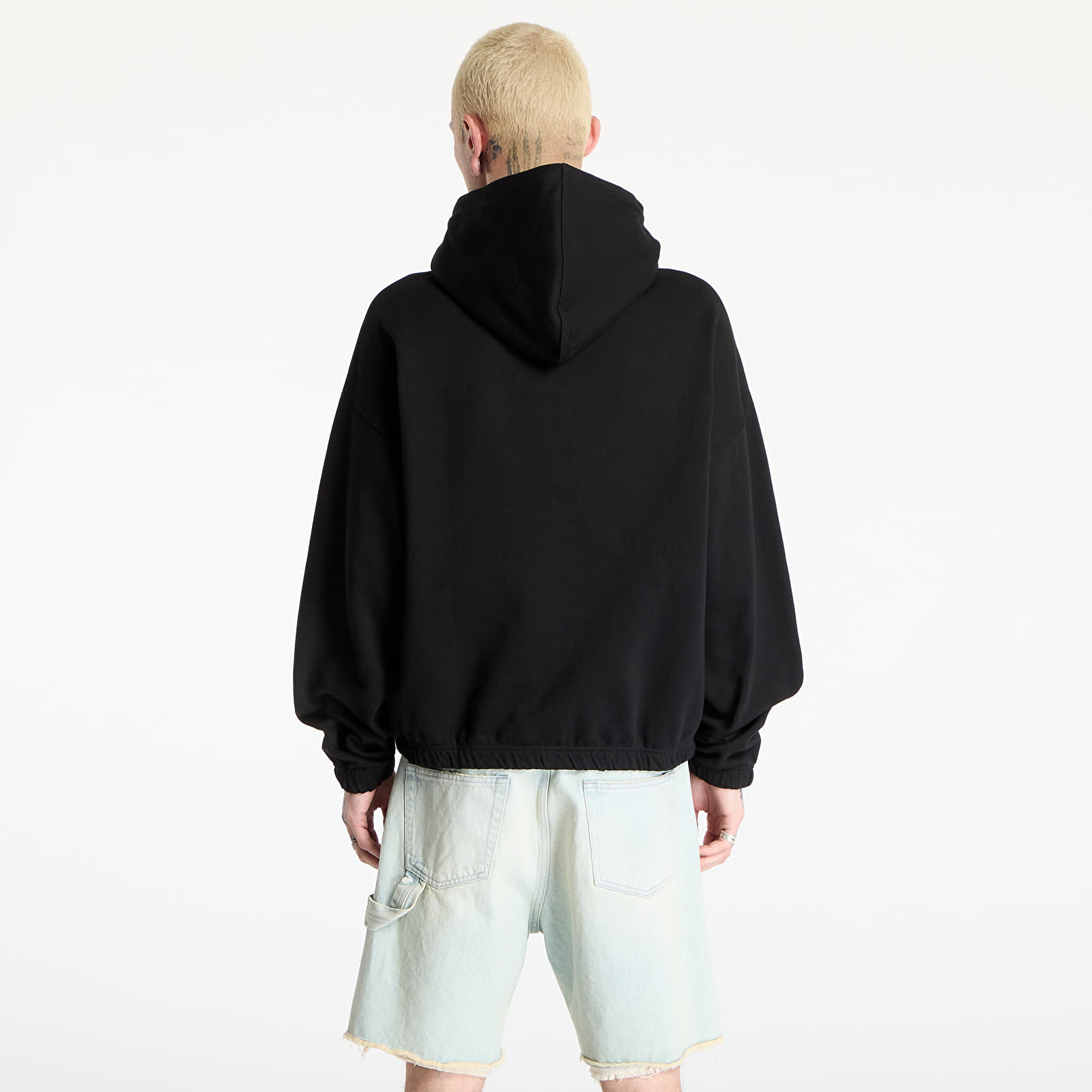 Meeste kampsunid Wasted Paris M Varg Boxy Zip Hoodie Black