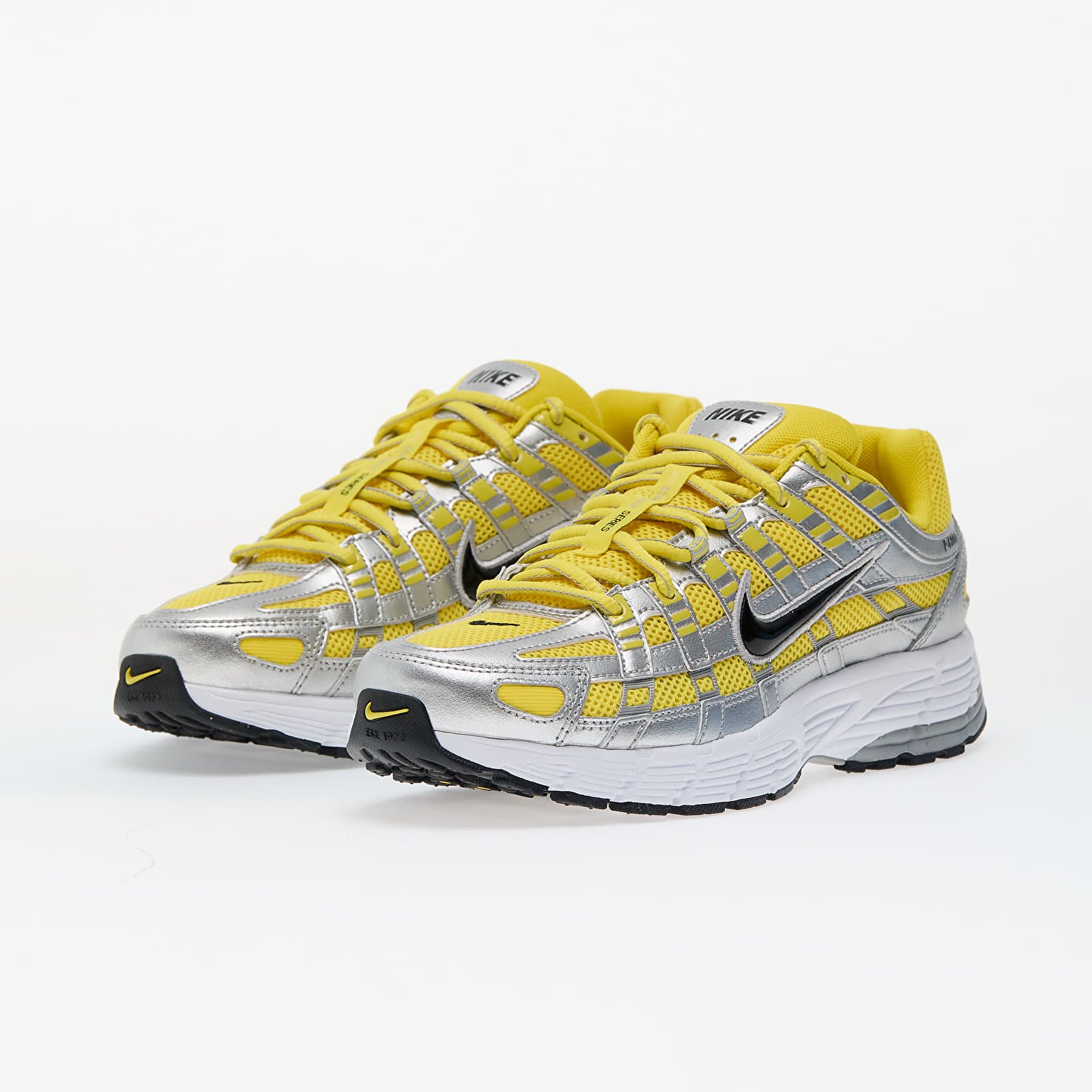 Meeste tossud ja kingad Nike P-6000 Lightening/ Black-Metallic Silver-White