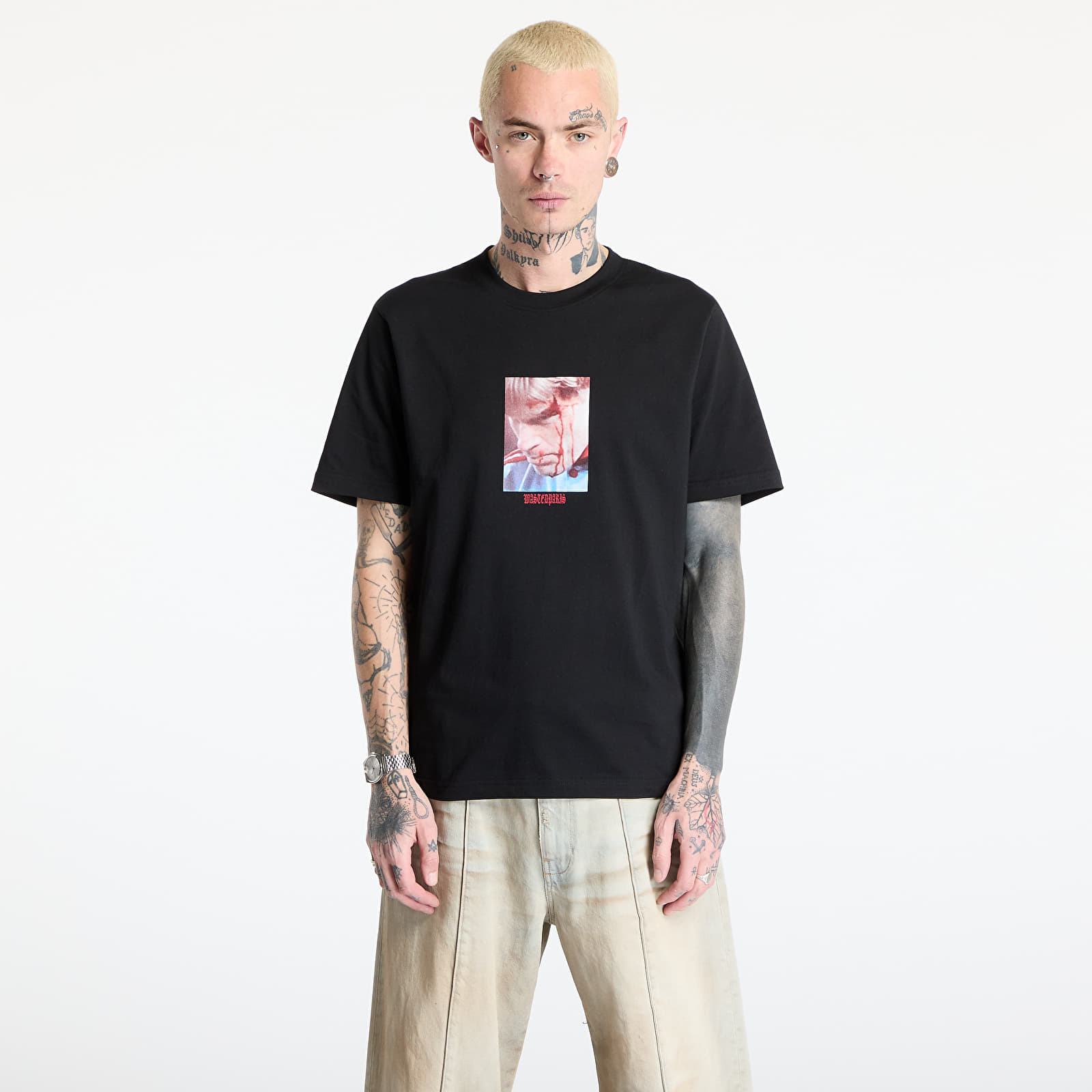 Camisetas hombre Wasted Paris M Stunner T-Shirt Black