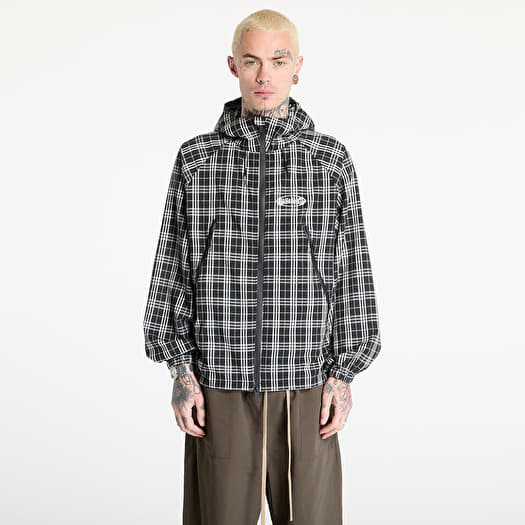 Széldzseki Wasted Paris M Yard Tartan Windbreaker Black/ White
