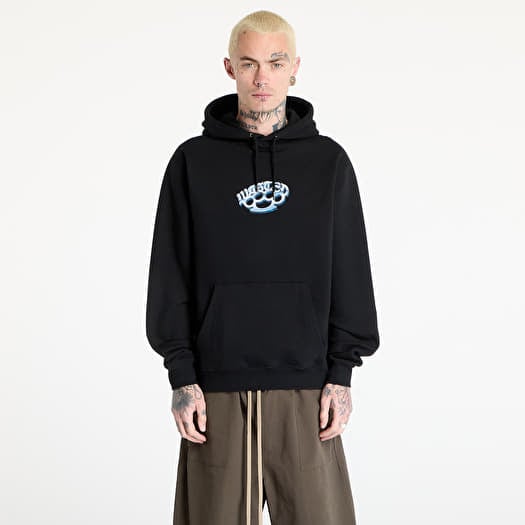 Majica Wasted Paris M Knuckles Hoodie Black