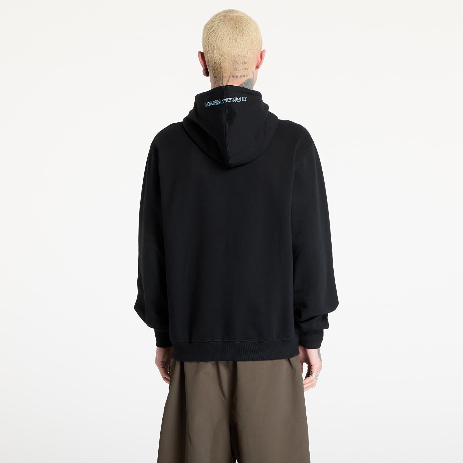 Moške majice Wasted Paris M Knuckles Hoodie Black