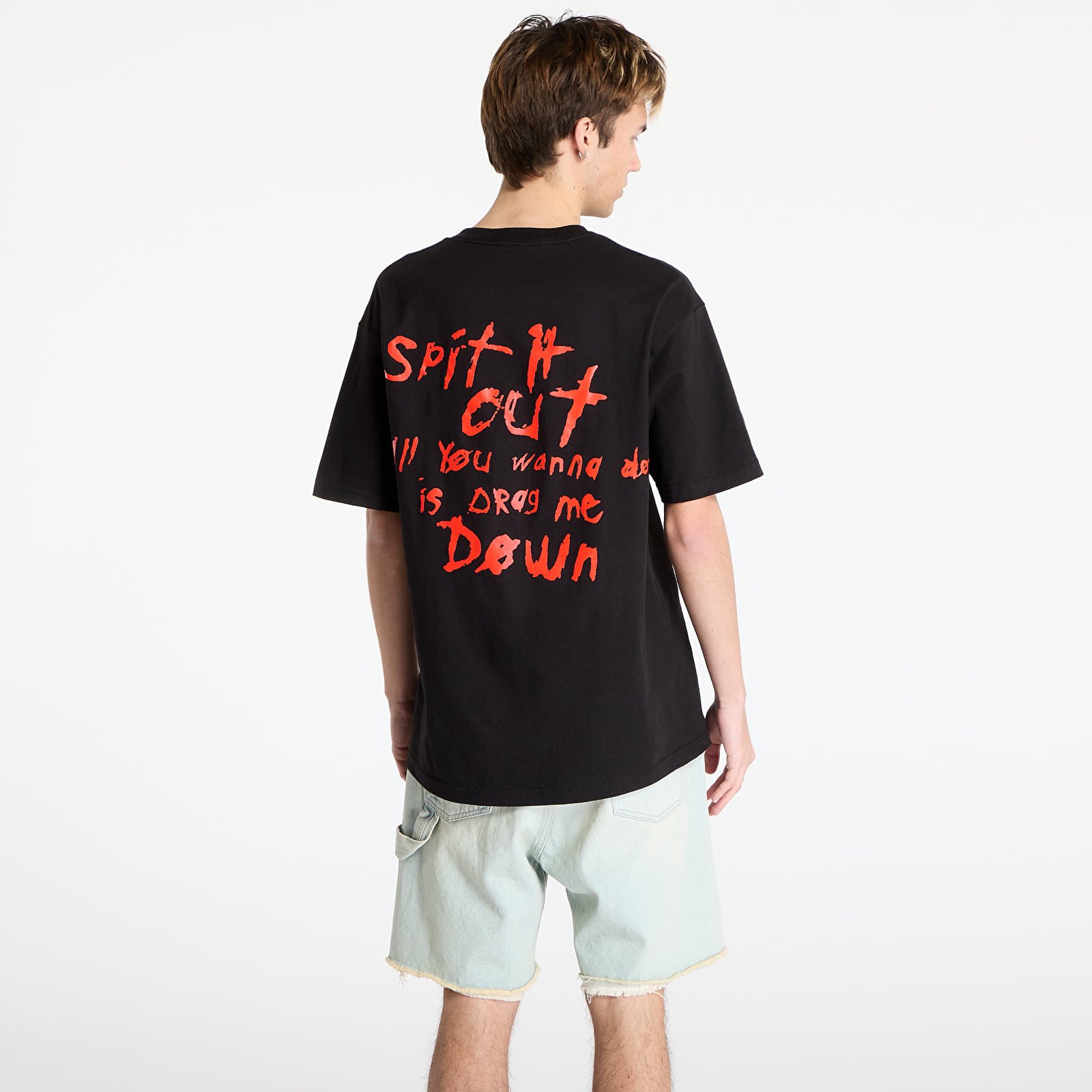 T-shirts til mænd PLEASURES x Slipknot Teeth T-Shirt Black