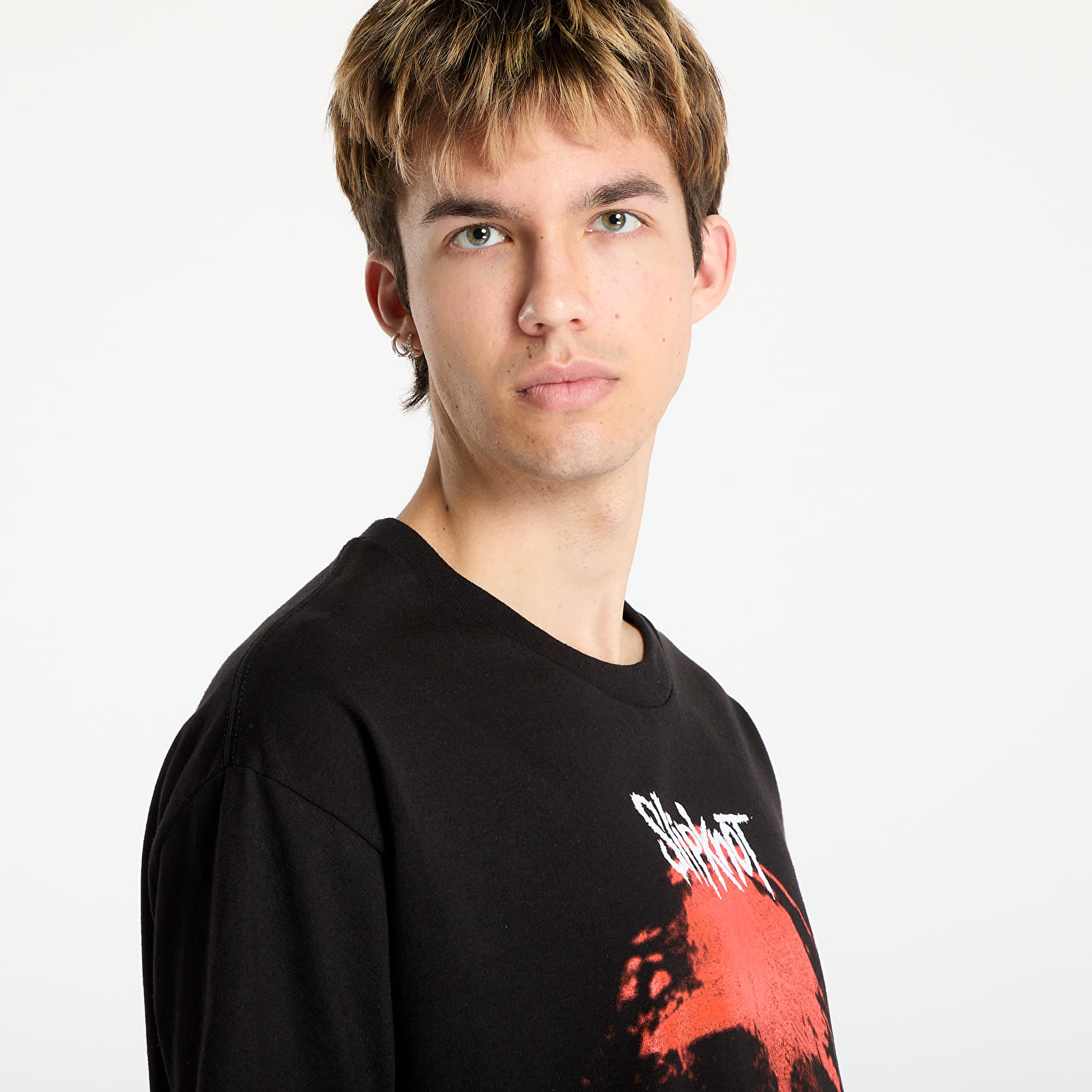 Camisetas hombre PLEASURES x Slipknot Face T-Shirt Black