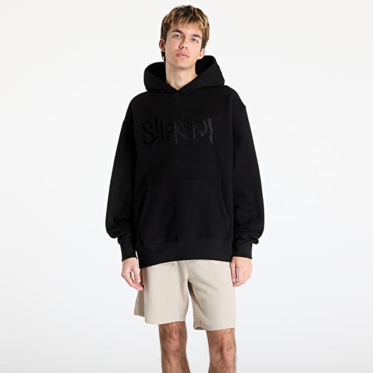 PLEASURES x Slipknot Debut Hoodie Black