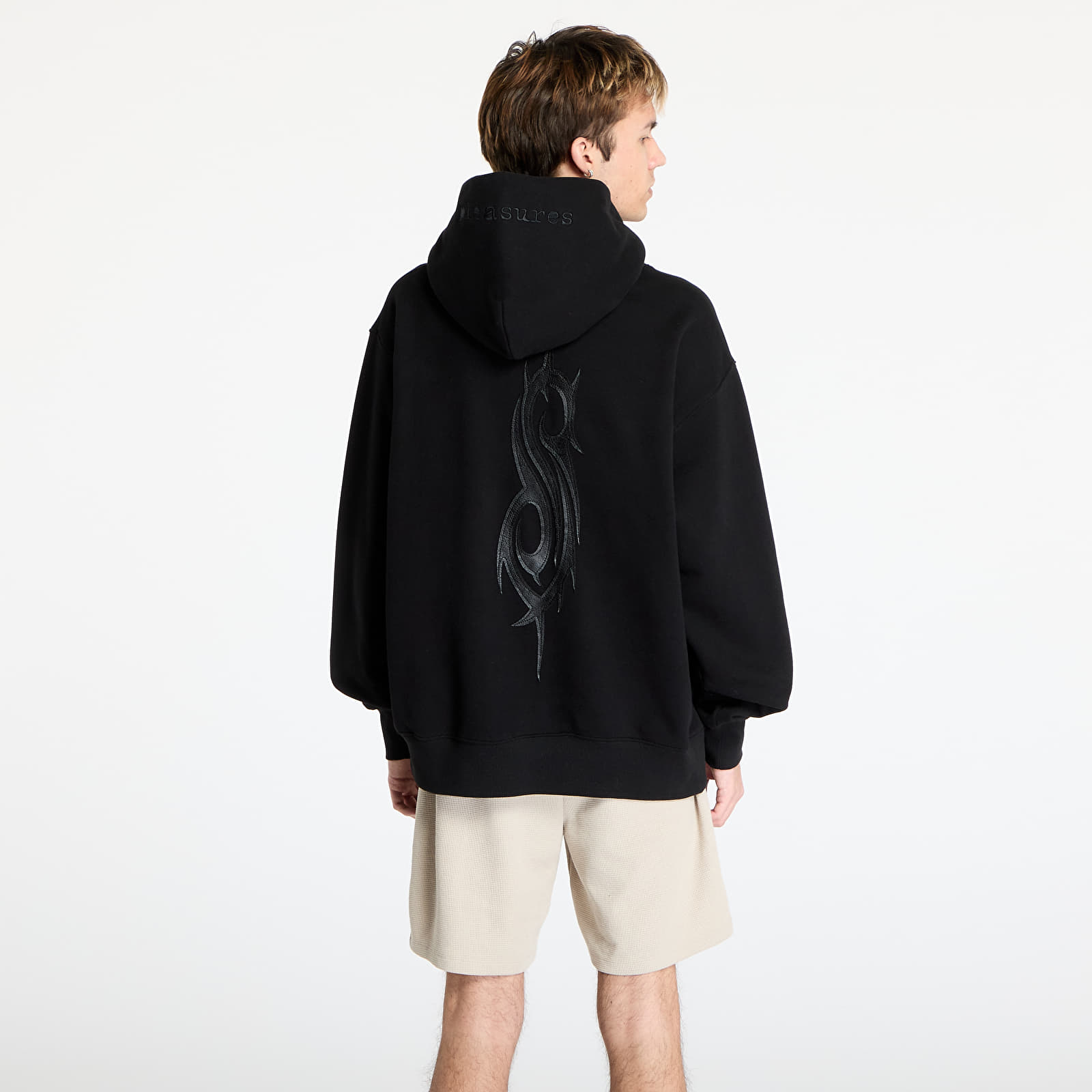 Meeste kampsunid PLEASURES x Slipknot Debut Hoodie Black