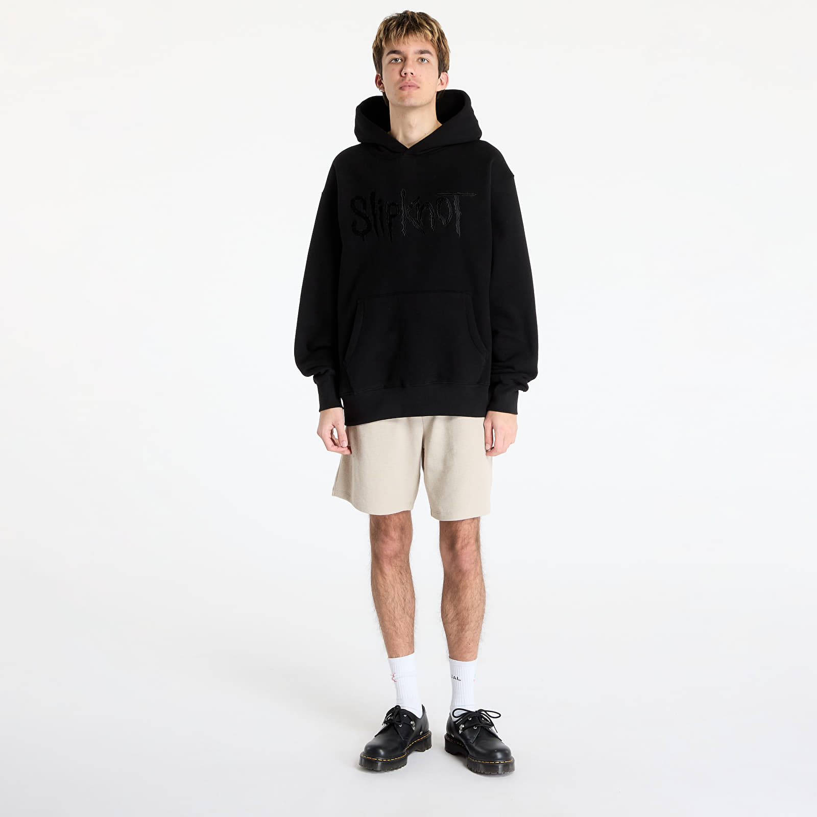 Meeste kampsunid PLEASURES x Slipknot Debut Hoodie Black