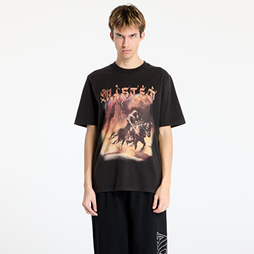Majica Wasted Paris M Mirage T-Shirt Faded Black