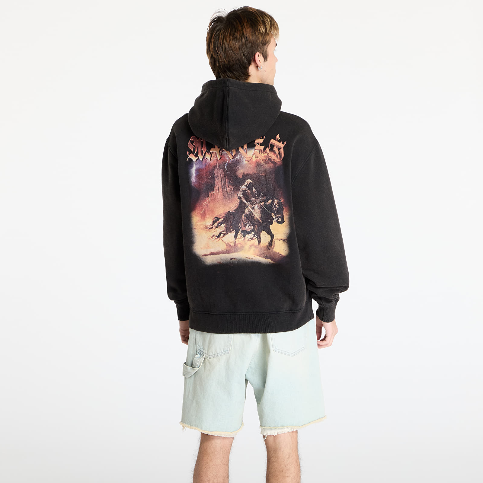 Men's sweatshirts Wasted Paris M Mirage Hoodie Faded Black