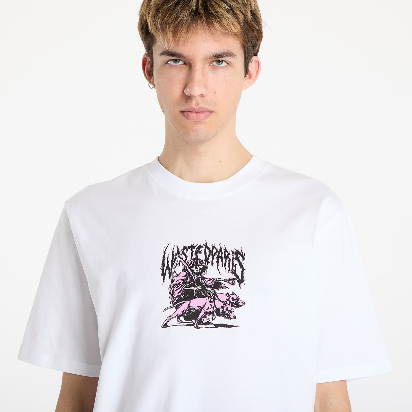 Camisetas hombre Wasted Paris M Handler T-Shirt White