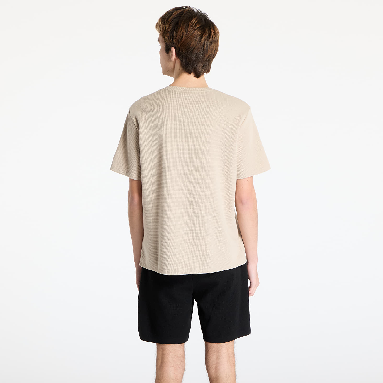 Moške majice Hugo Boss Men's Waffle T-Shirt Beige