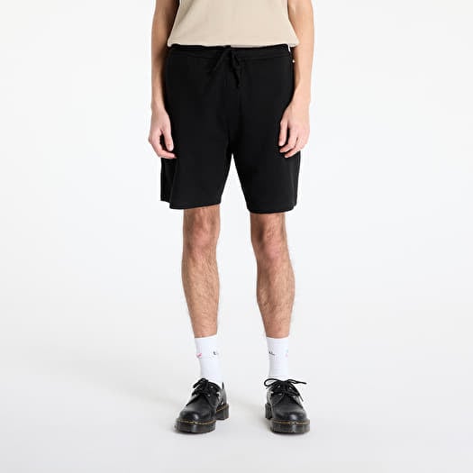 Korte broek Hugo Boss Men's Waffle Shorts Black