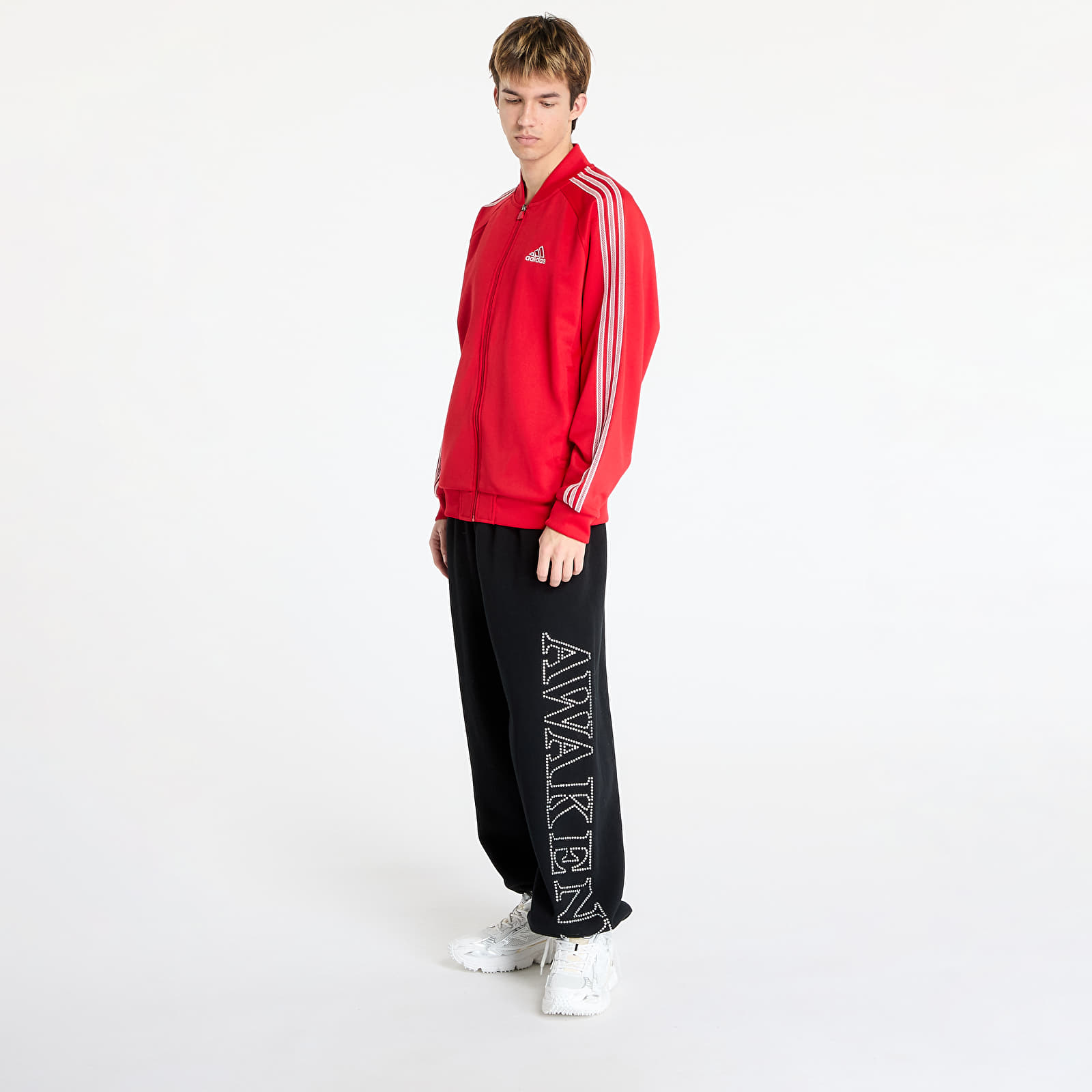 Men's sweatshirts adidas Track Top Red/ Better Scarlet