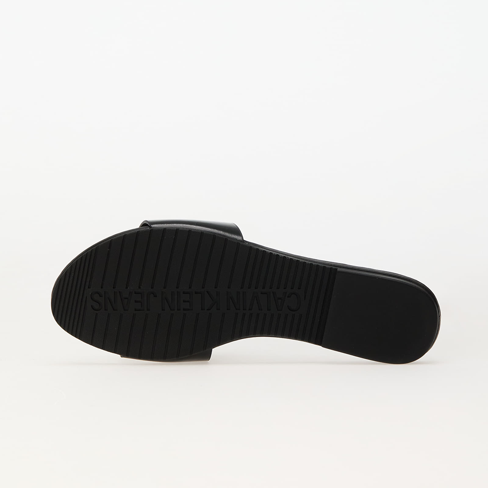 Dámské tenisky a boty Calvin Klein Jeans Flat Sandal Slide Mg Black