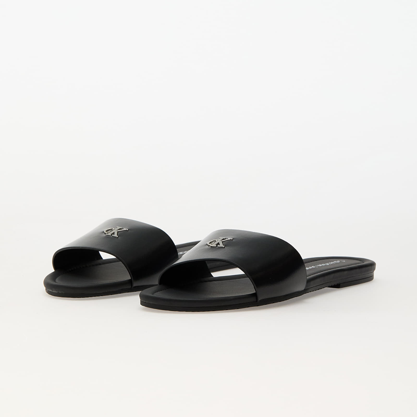 Sneakers Calvin Klein Jeans Flat Sandal Slide Mg Black EUR 38