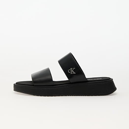 Calvin Klein Jeans Sandal Slide Double Black