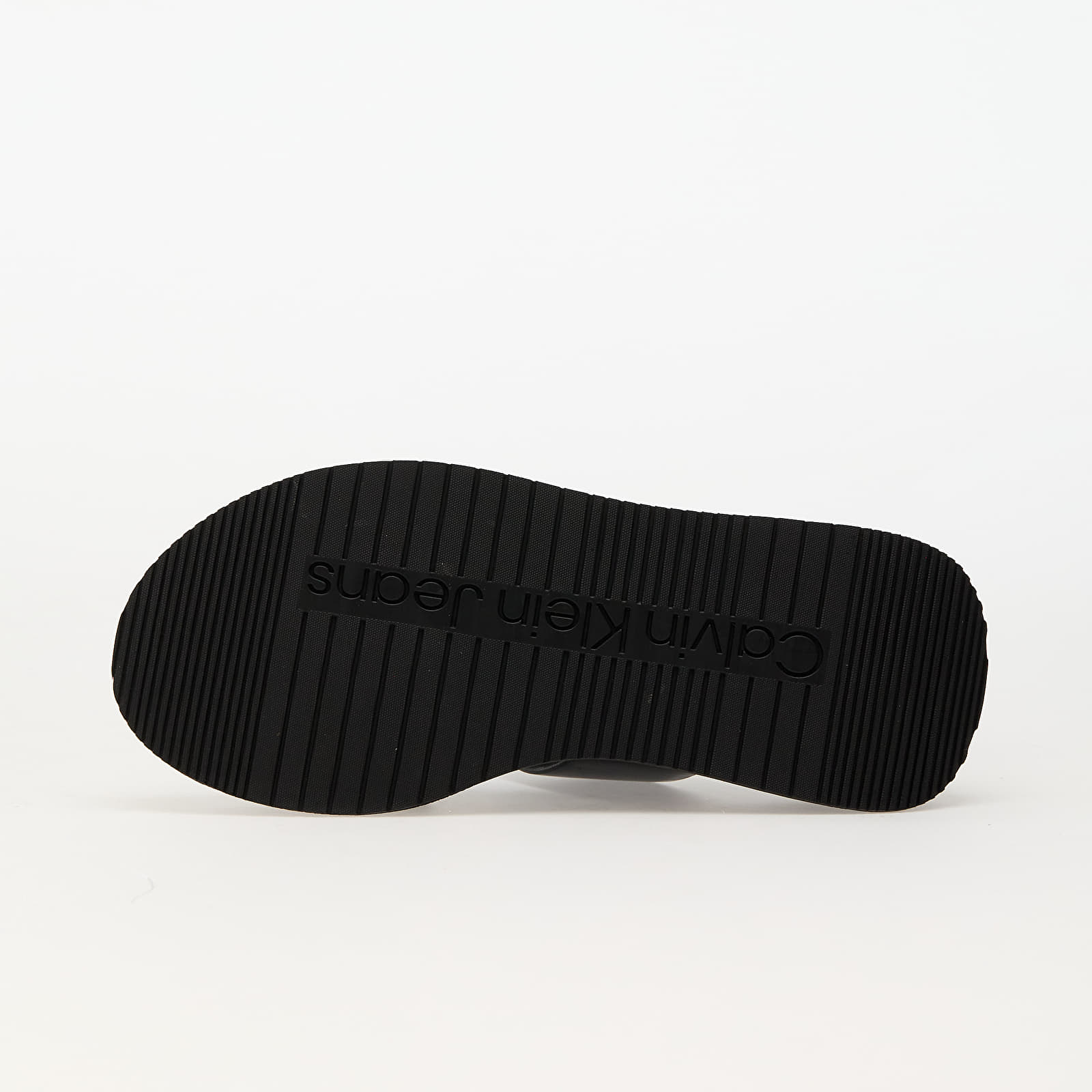 Ženske superge in čevlji Calvin Klein Jeans Sandal Slide Double Black