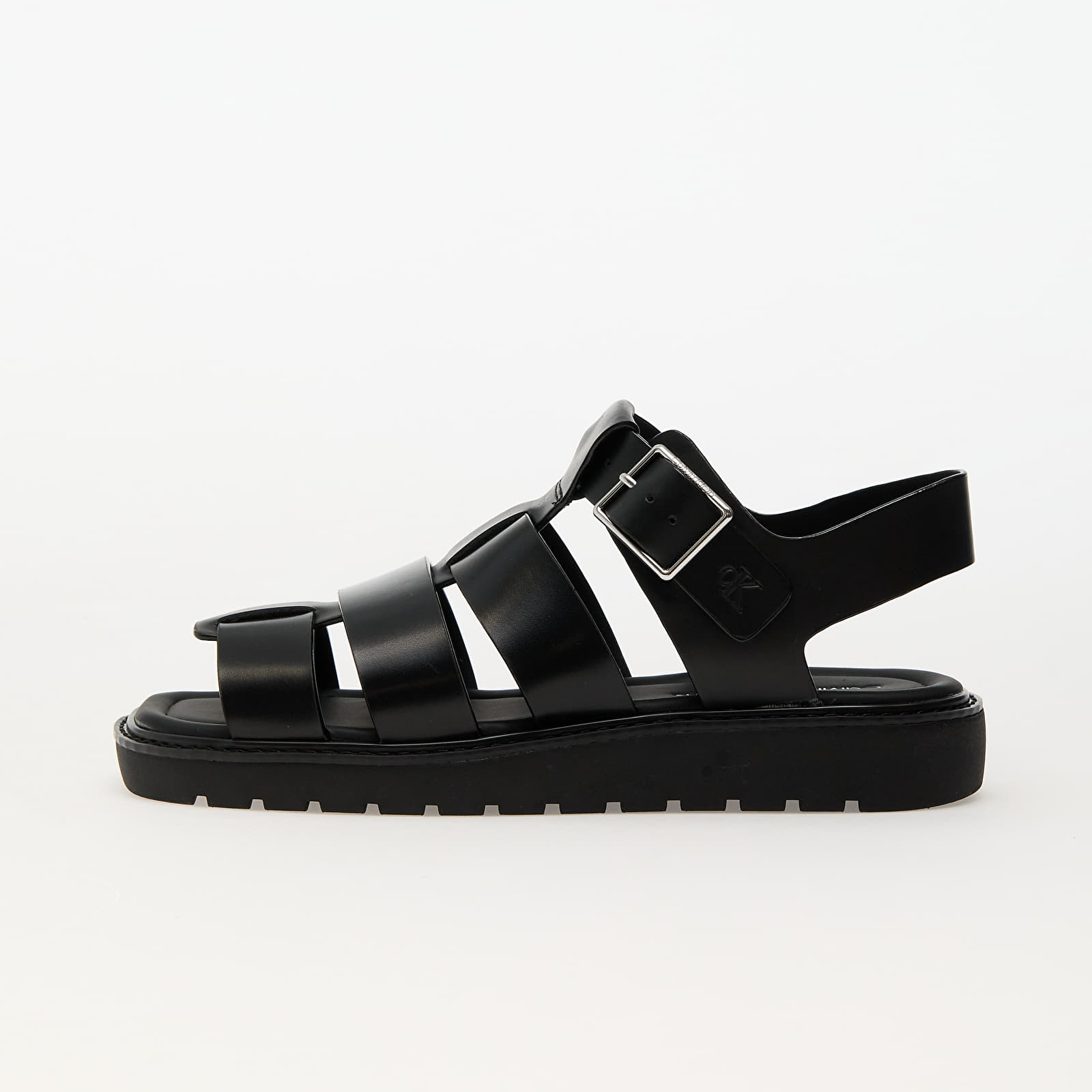 Ženske superge in čevlji Calvin Klein Jeans Sq Molded Sandal Fisher Black