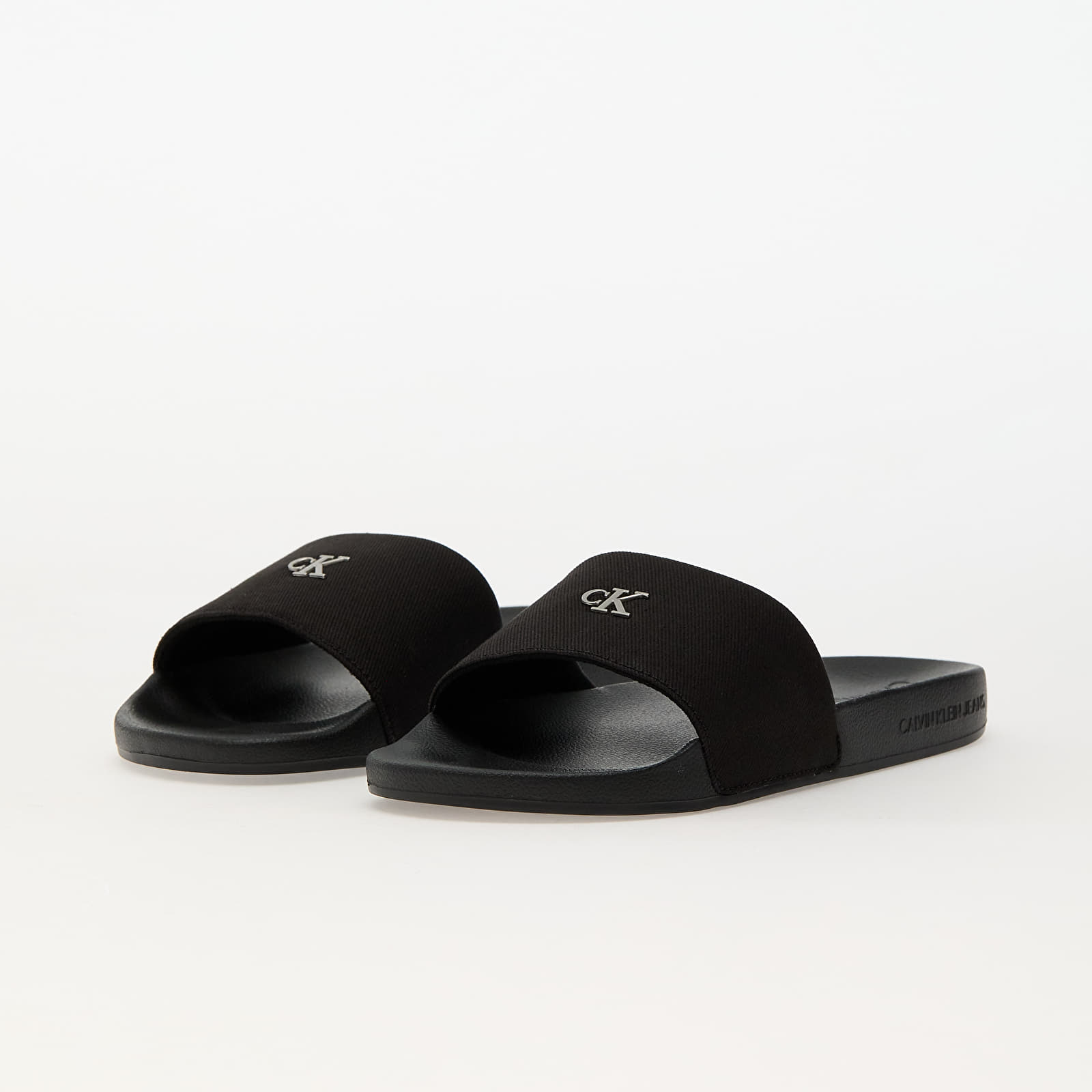 Zapatillas mujer Calvin Klein Jeans Slide Monogram Hardw Black
