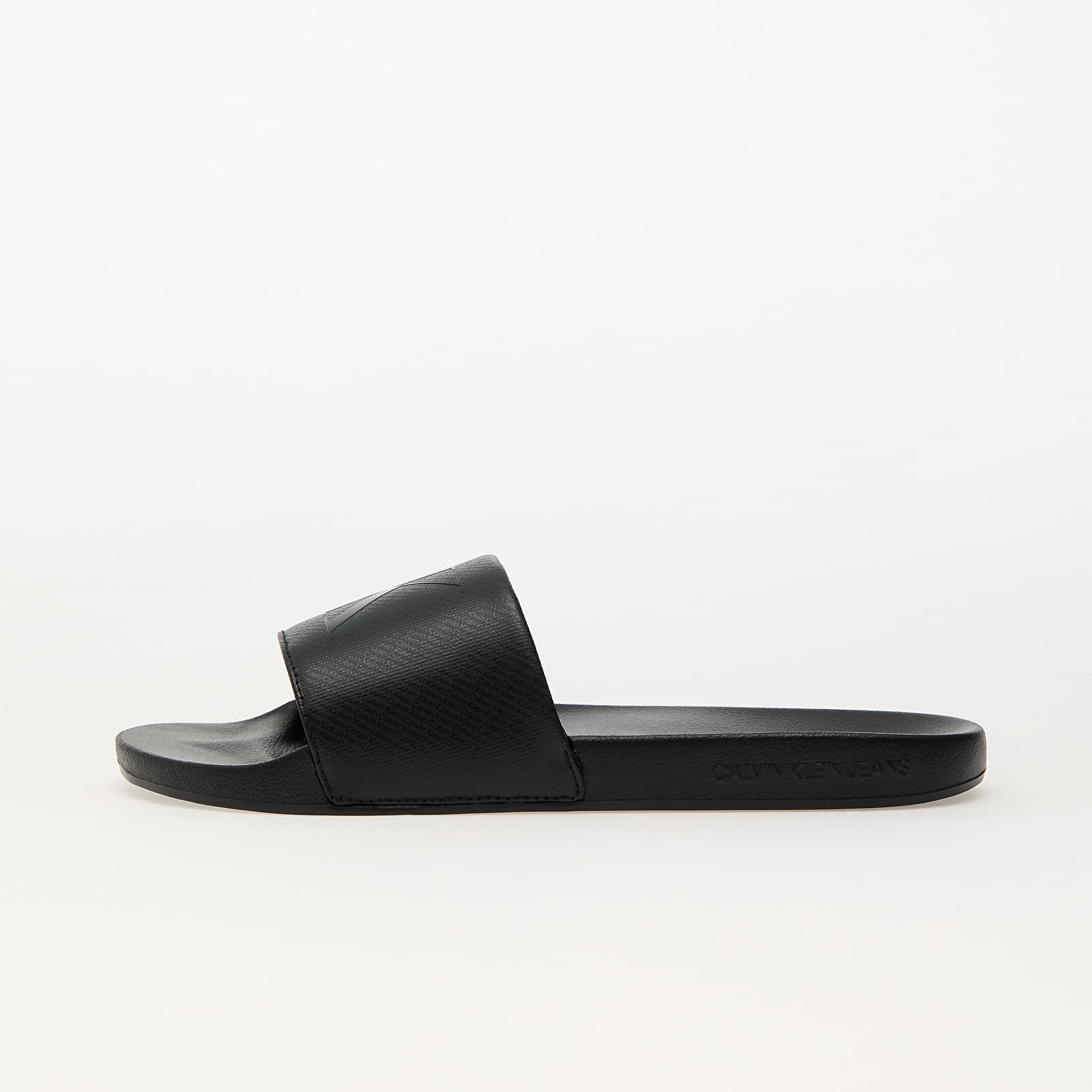 Men's sneakers and shoes Calvin Klein Jeans Slide Aop Print Black